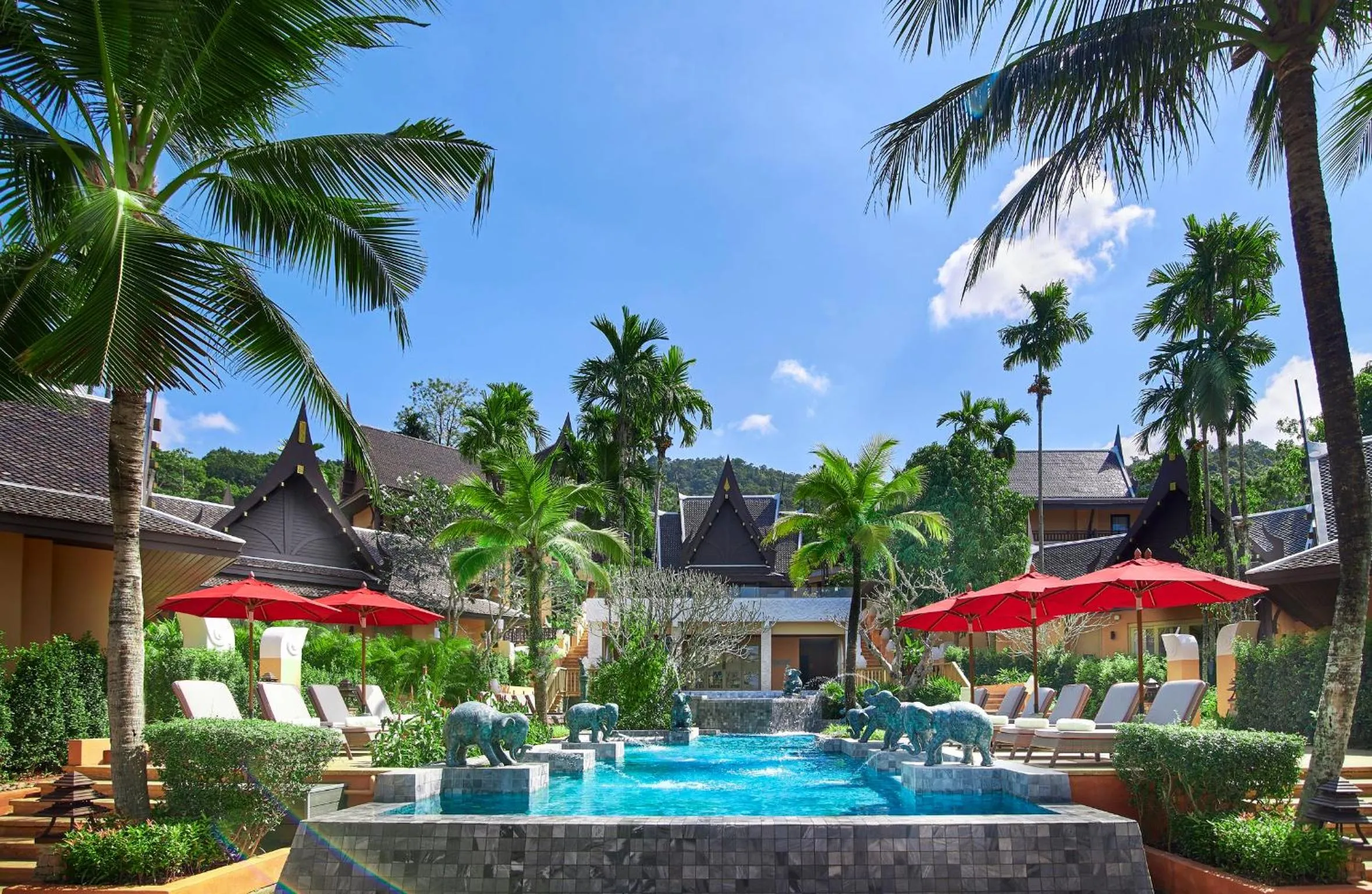 Swimming pool in Amari Vogue Krabi