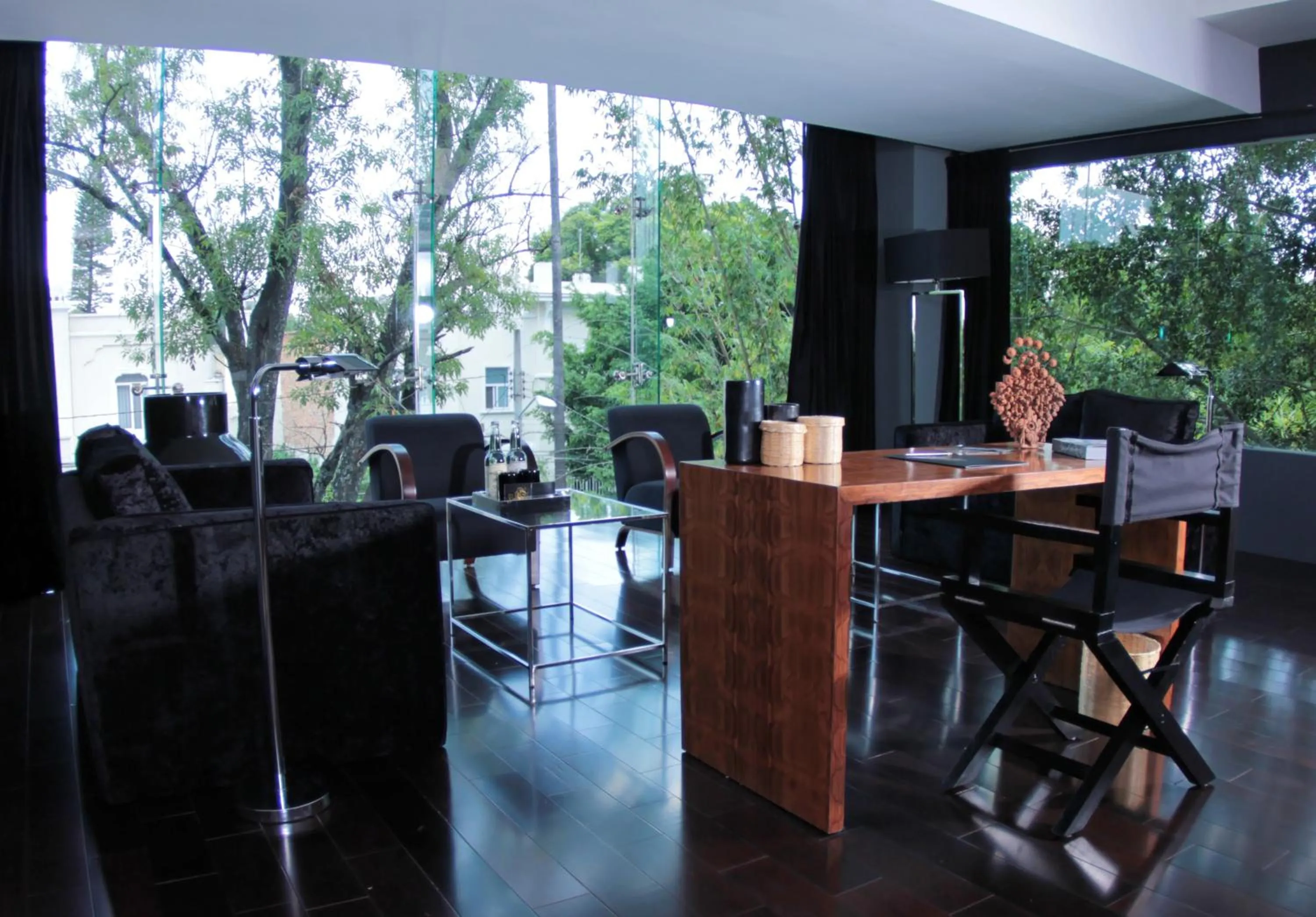 Living room in Demetria Hotel