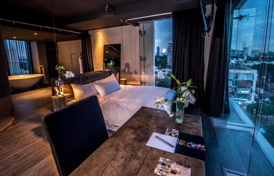 Photo of the whole room, Bed in Demetria Hotel