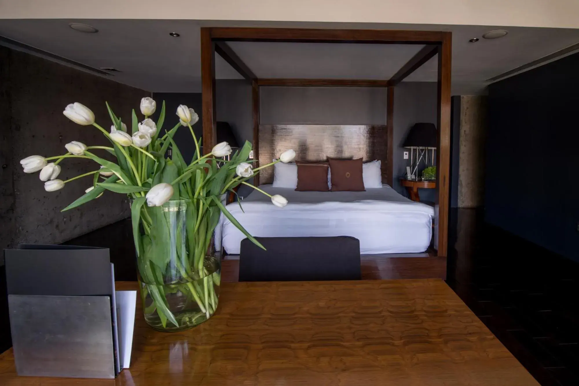 Bed in Demetria Hotel Bed in Demetria Hotel