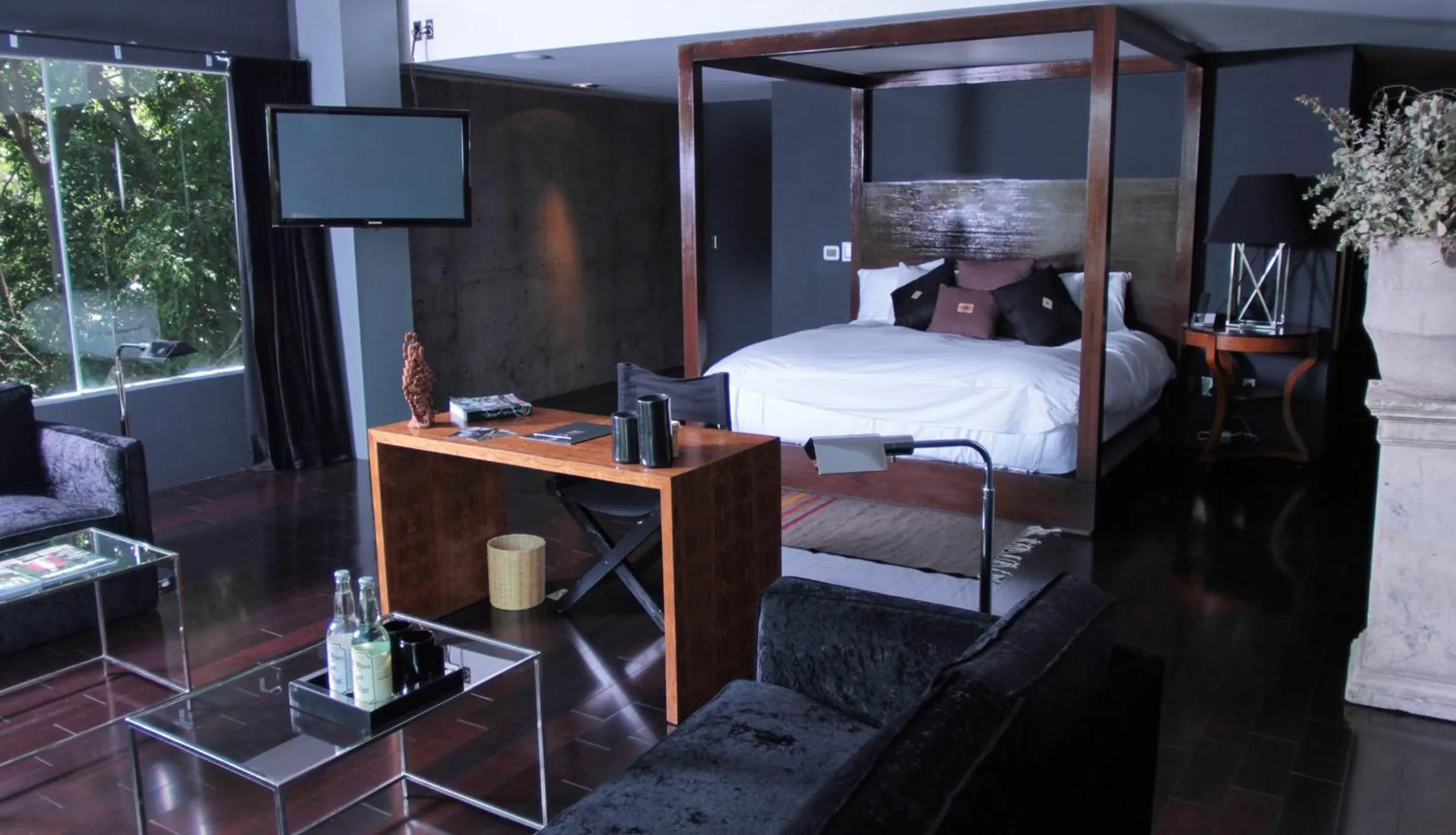 Bed in Demetria Hotel