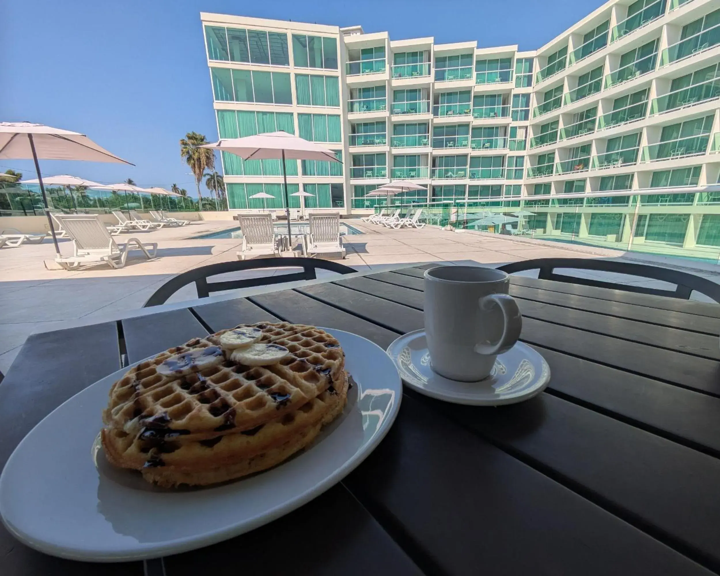 Breakfast in We Hotel Acapulco Breakfast in We Hotel Acapulco