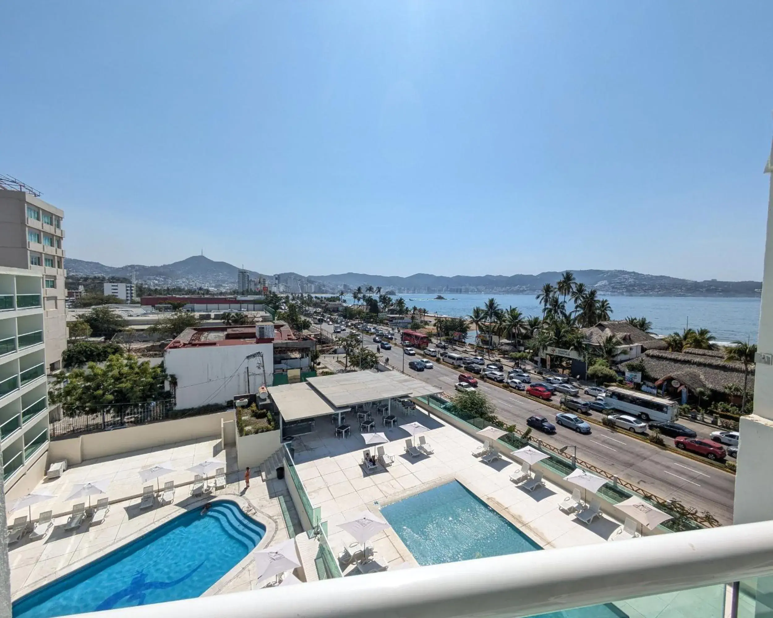 Sea view in We Hotel Acapulco Sea view in We Hotel Acapulco