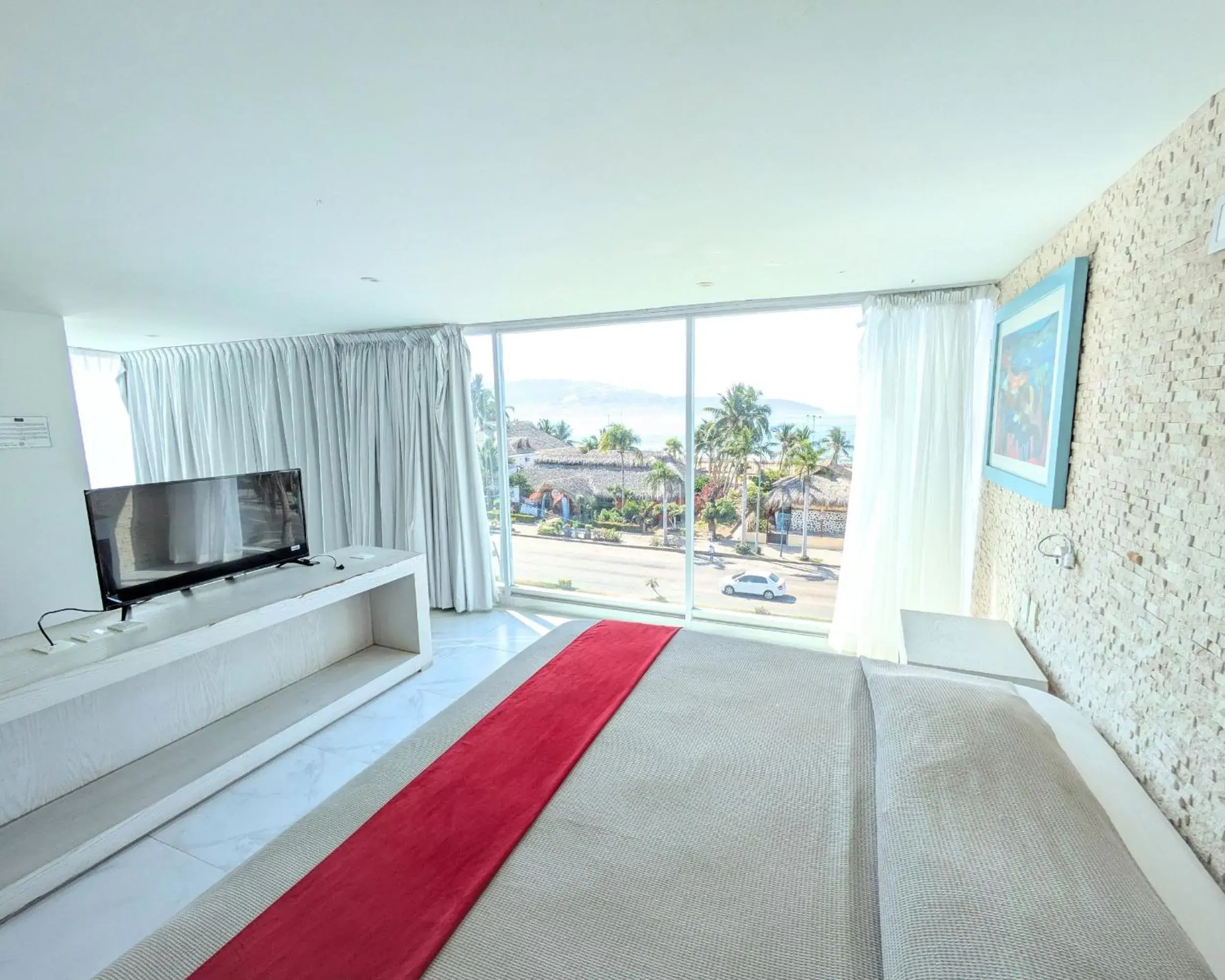 Sea view, Bed in We Hotel Acapulco Sea view, Bed in We Hotel Acapulco