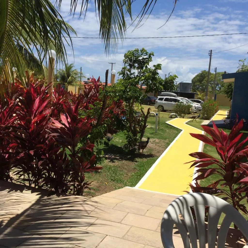 Garden view in Pousada das Acácias