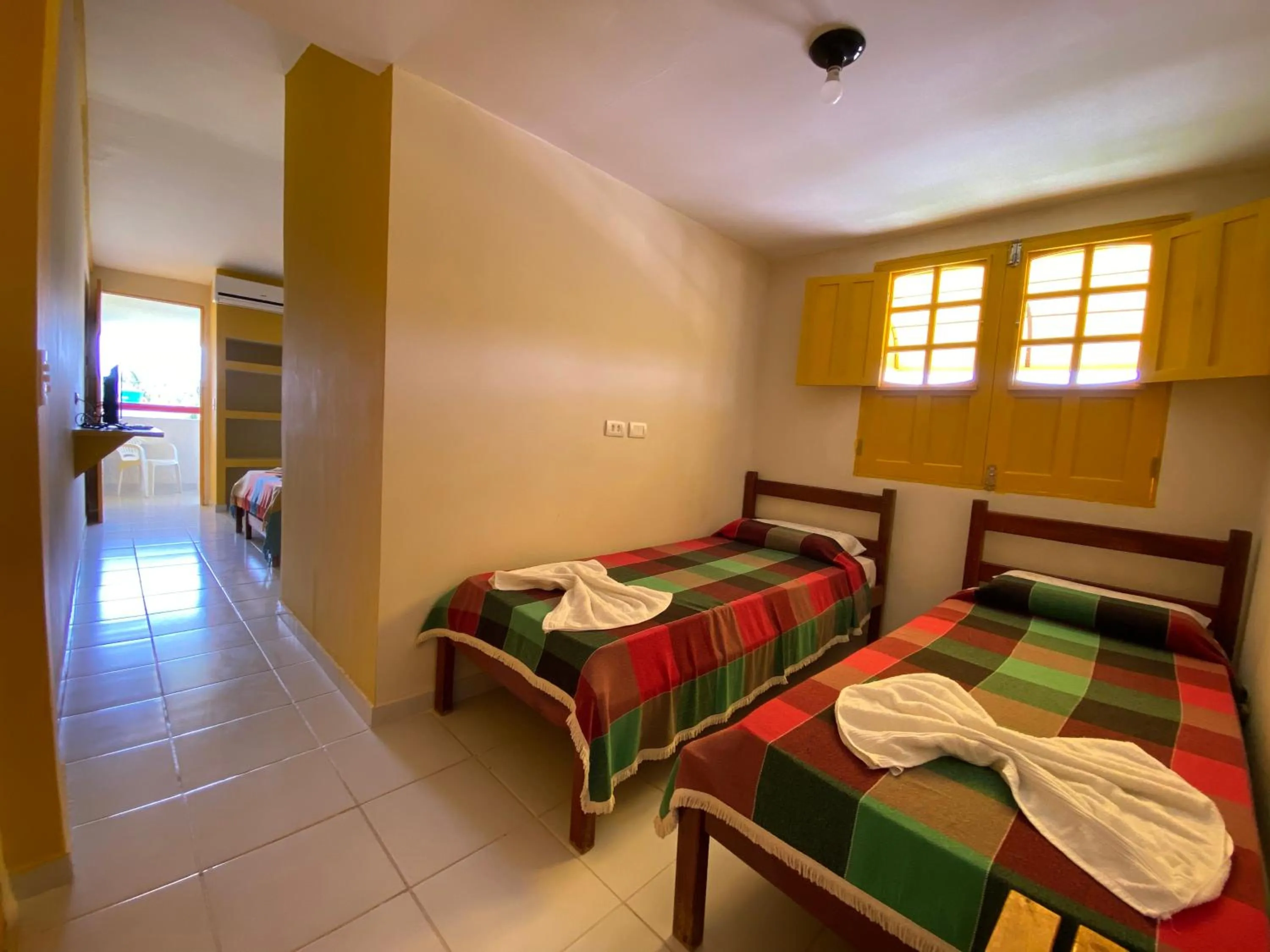 Bed in Pousada das Acácias