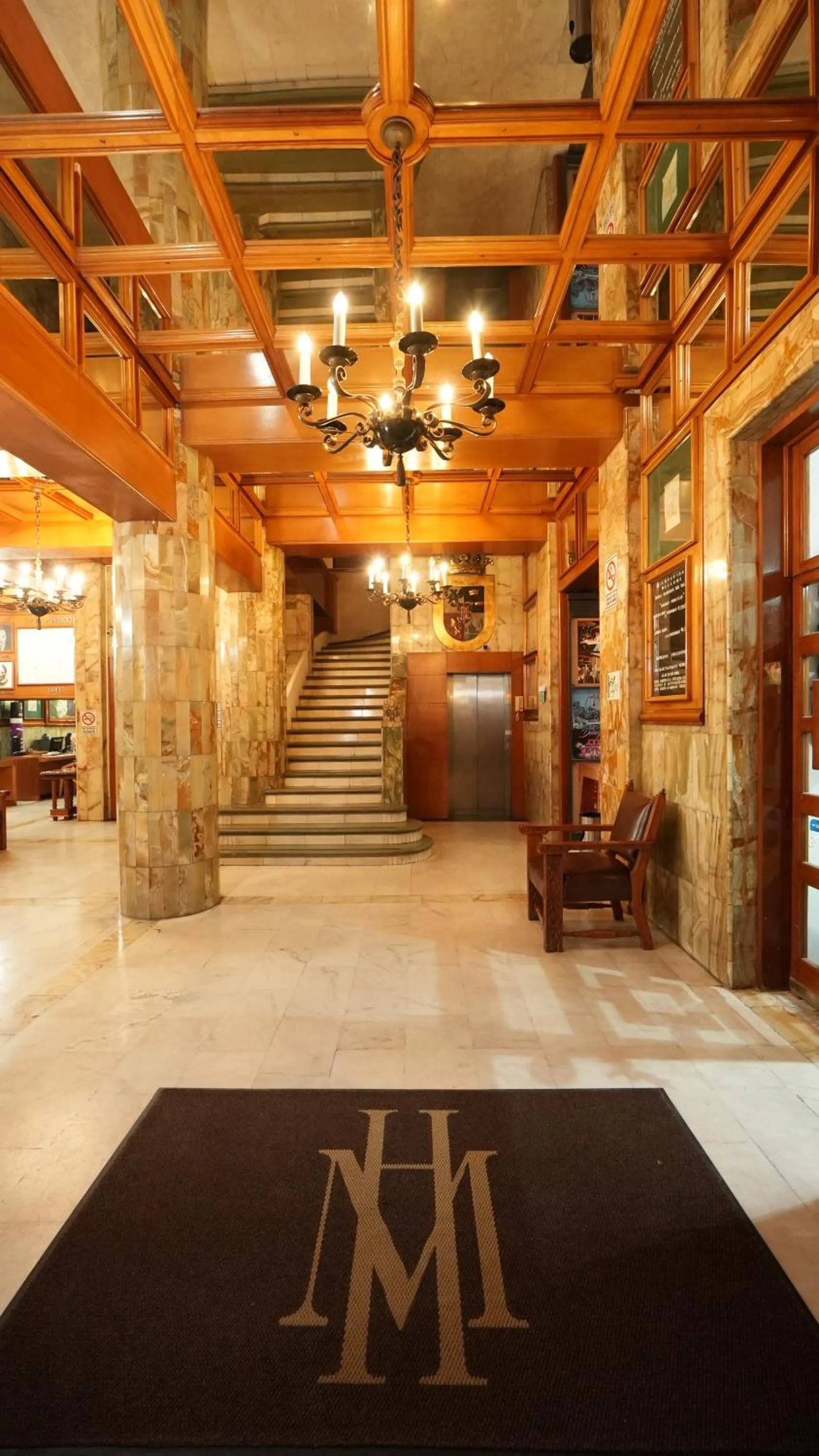 Lobby or reception in Hotel Marques Del Valle