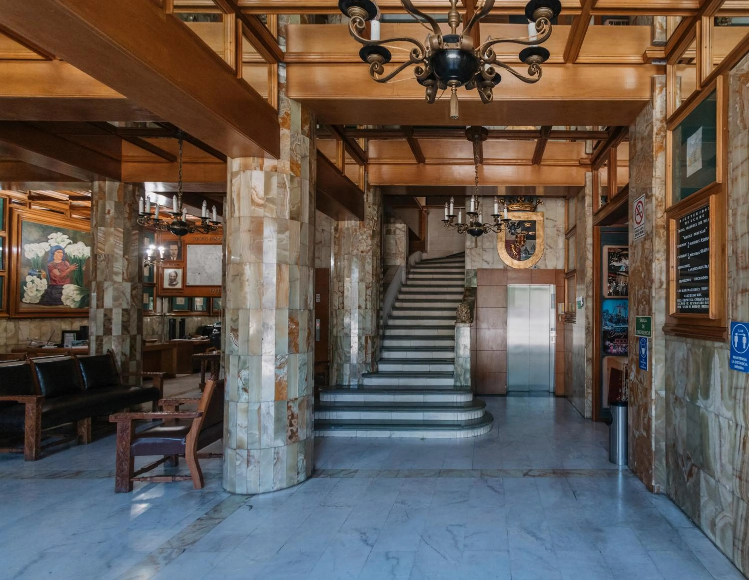 Property building in Hotel Marques Del Valle