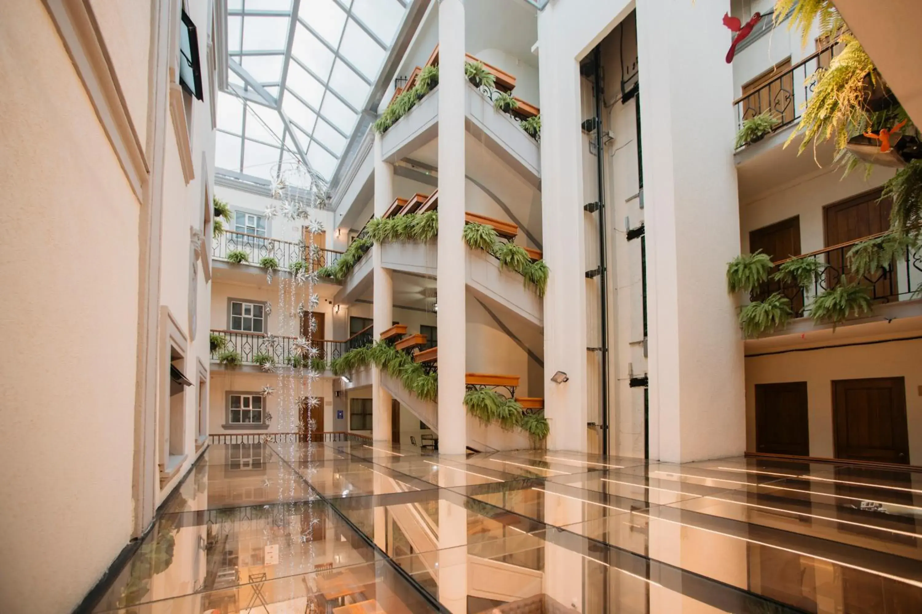 Property building in Hotel Marques Del Valle Property building in Hotel Marques Del Valle