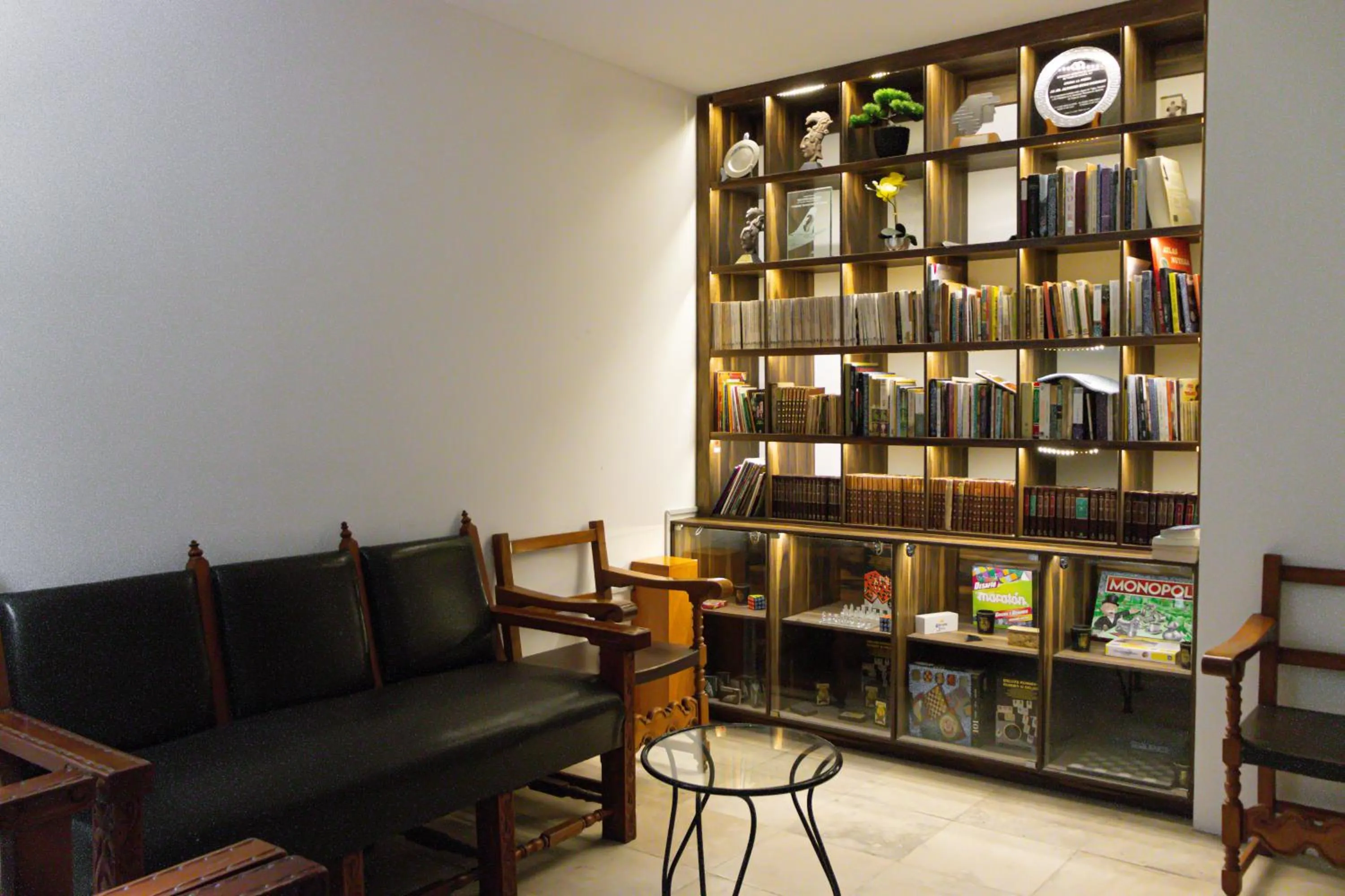 Library in Hotel Marques Del Valle