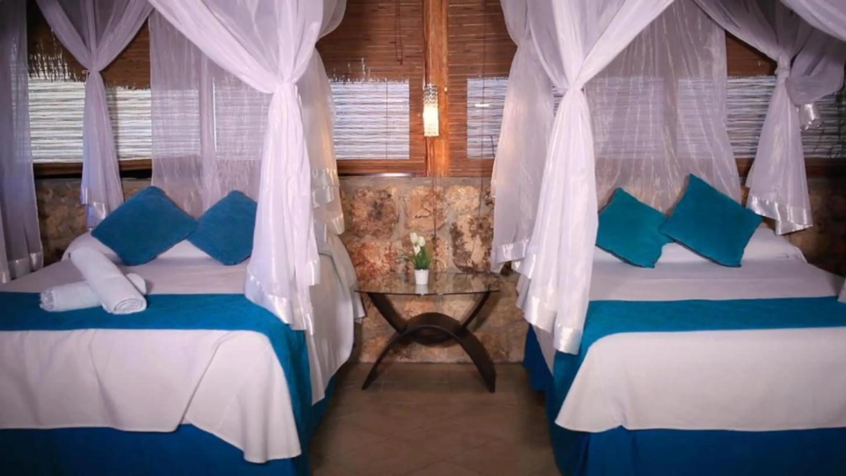 Bed in Cabañas Luxury con Lagoon Club - Adults Only