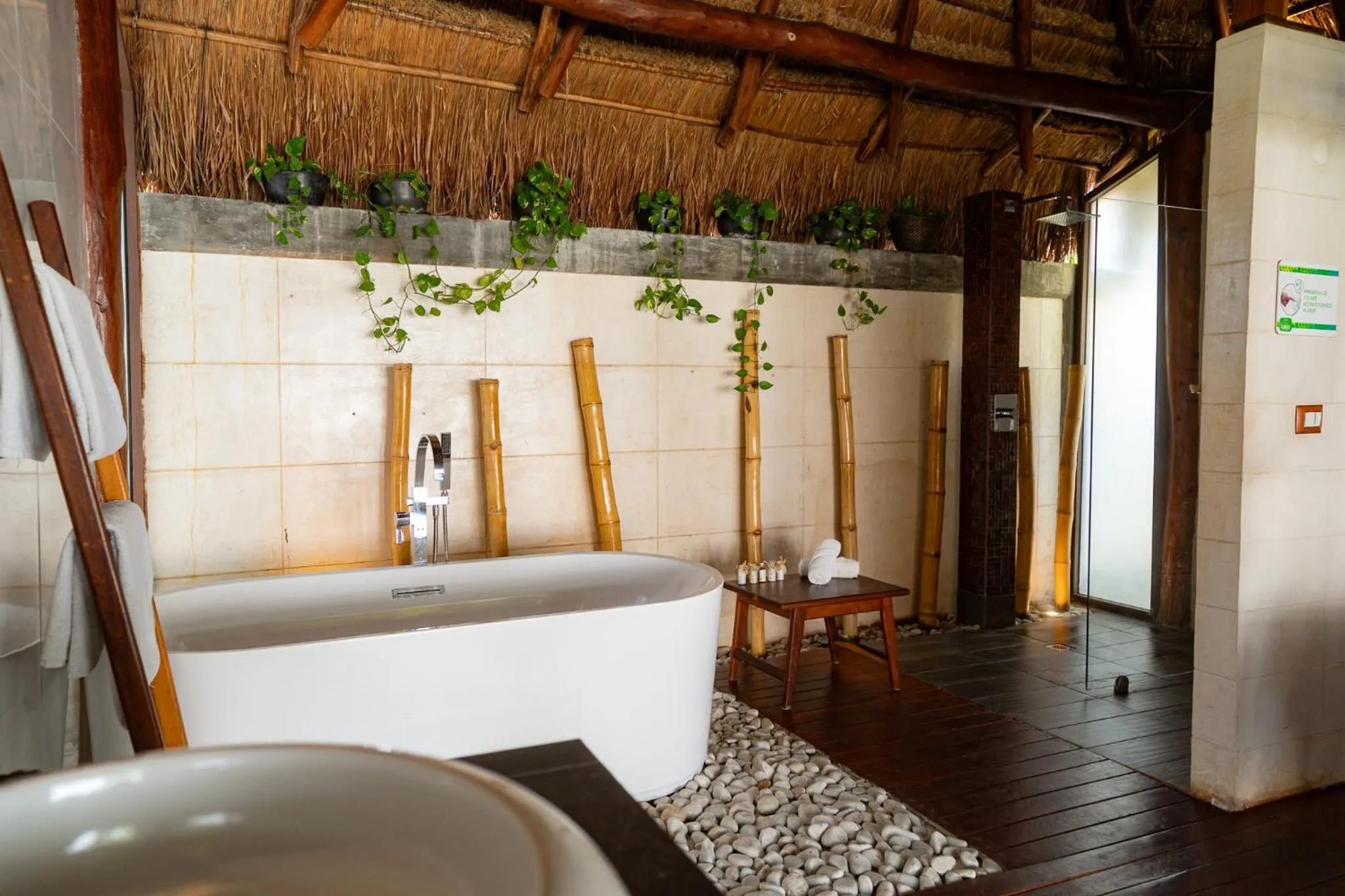 Bathroom in Cabañas Luxury con Lagoon Club - Adults Only