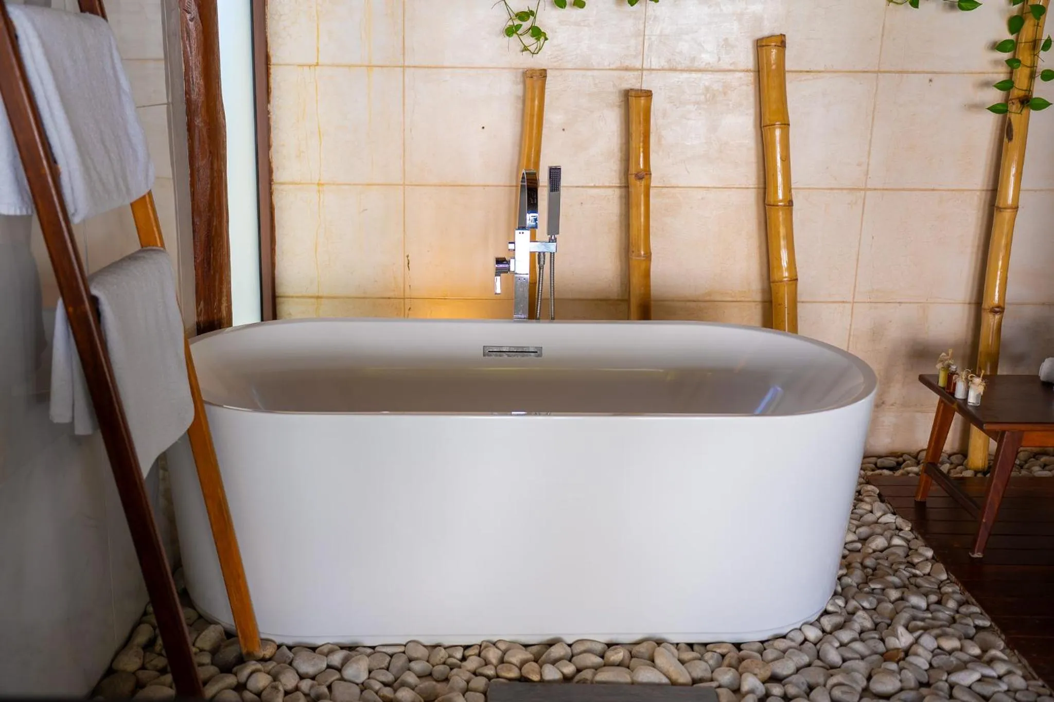 Bath in Cabañas Luxury con Lagoon Club - Adults Only