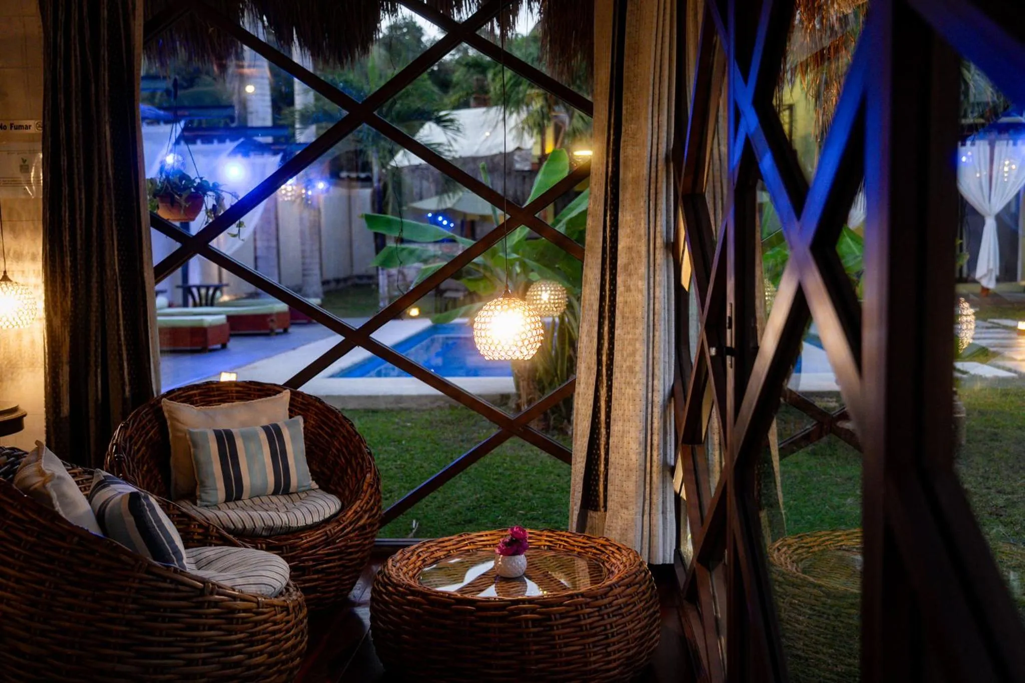Living room in Cabañas Luxury con Lagoon Club - Adults Only