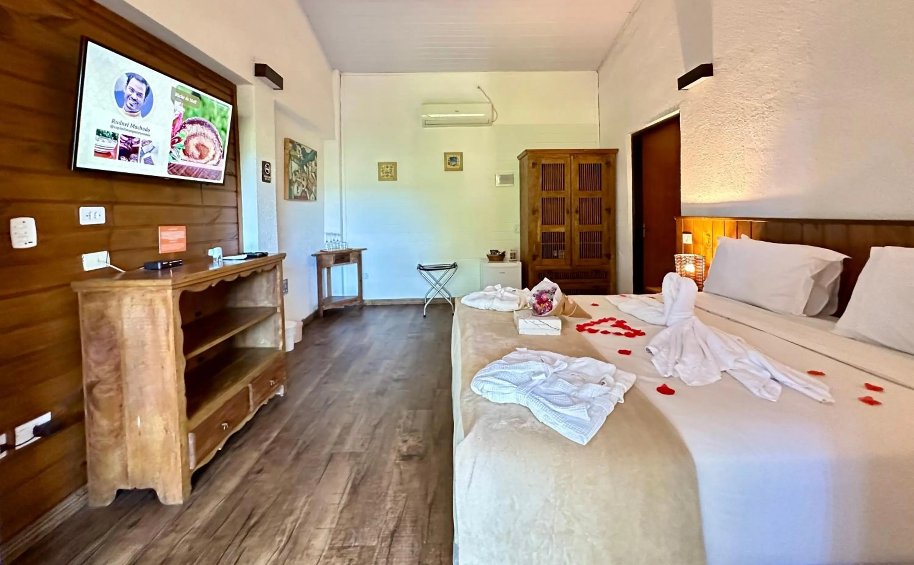 TV and multimedia, Bed in Ilha de Toque Toque Eco Hotel