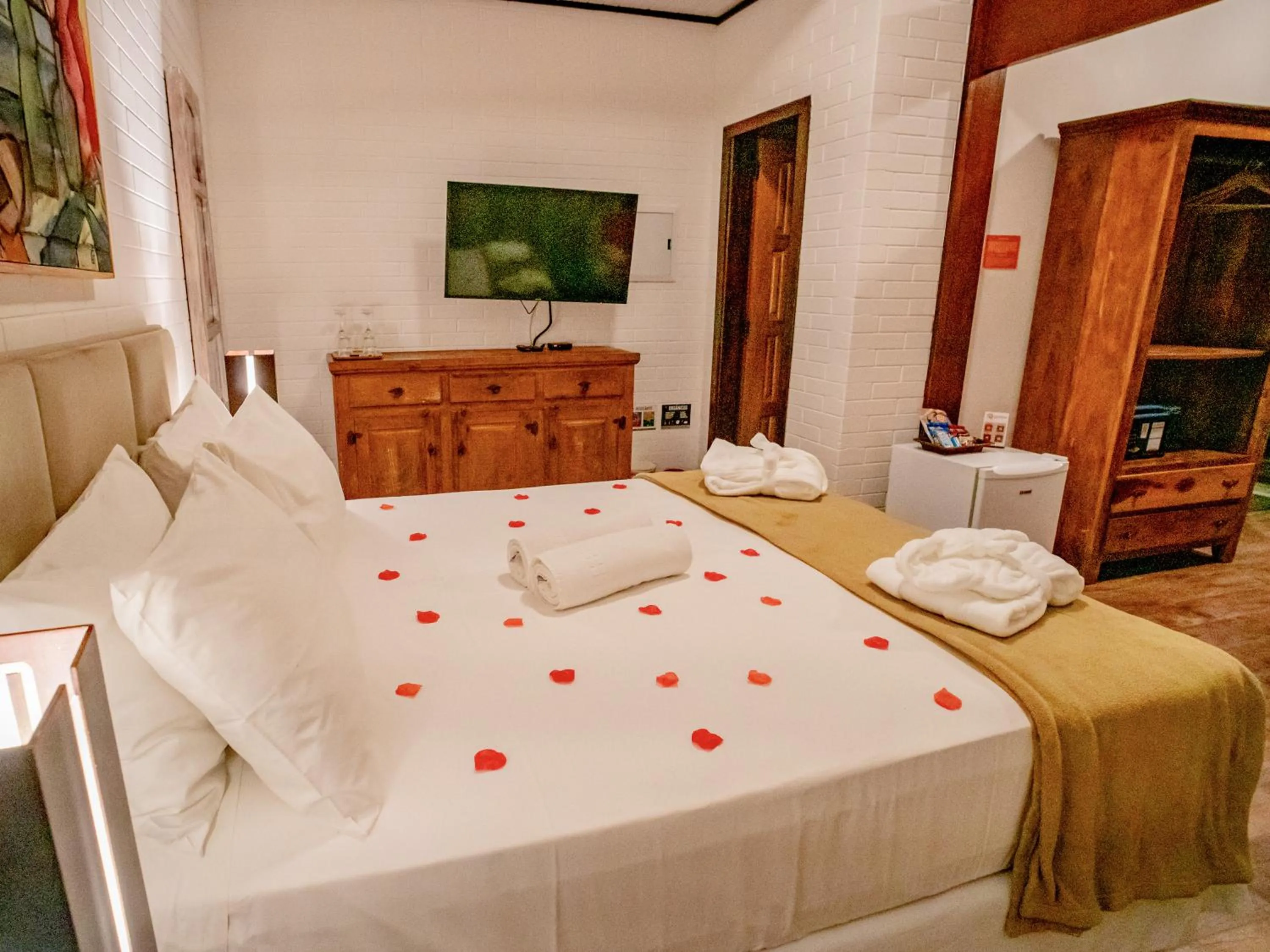 Bedroom, Bed in Ilha de Toque Toque Eco Hotel