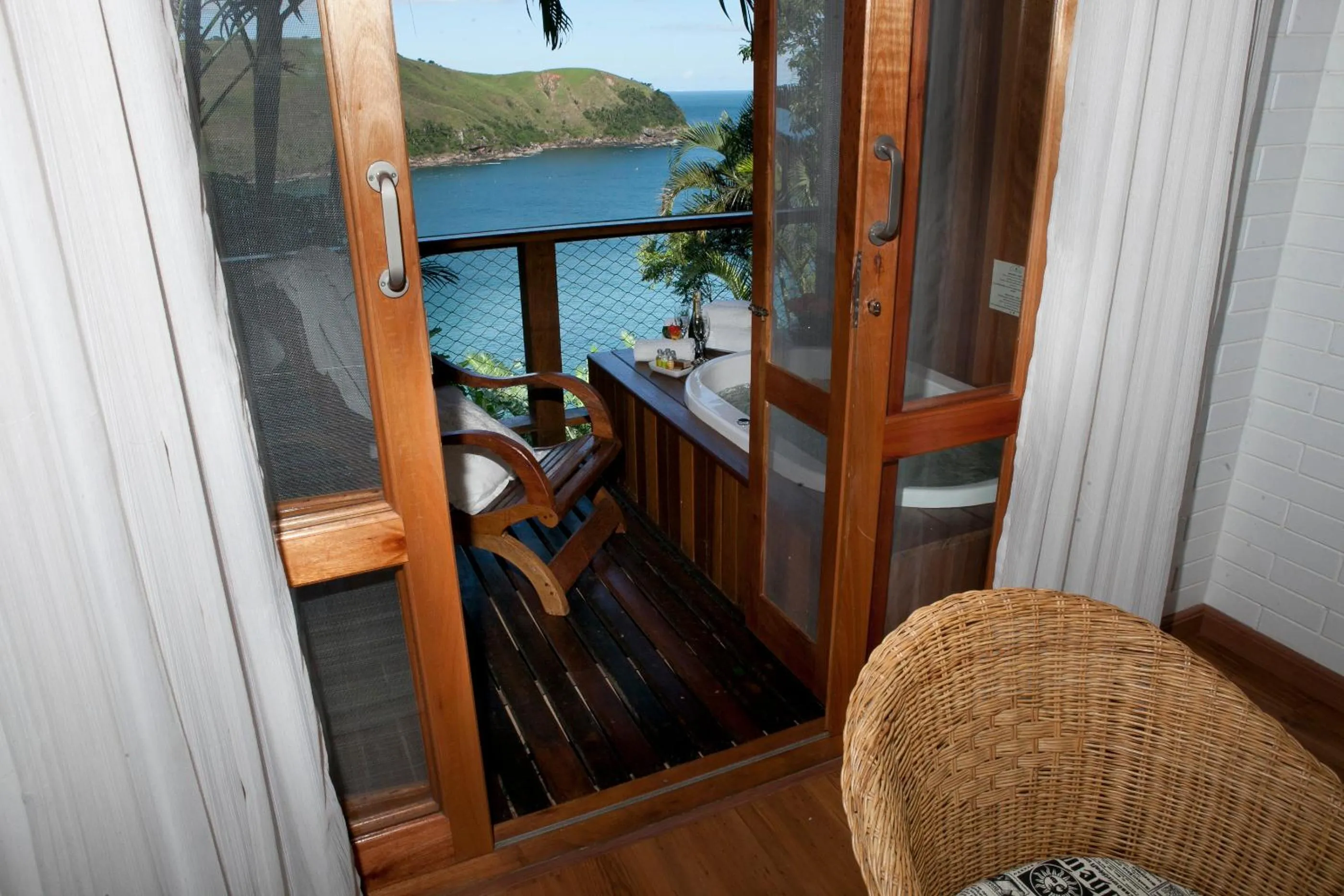 Balcony/Terrace in Ilha de Toque Toque Eco Hotel