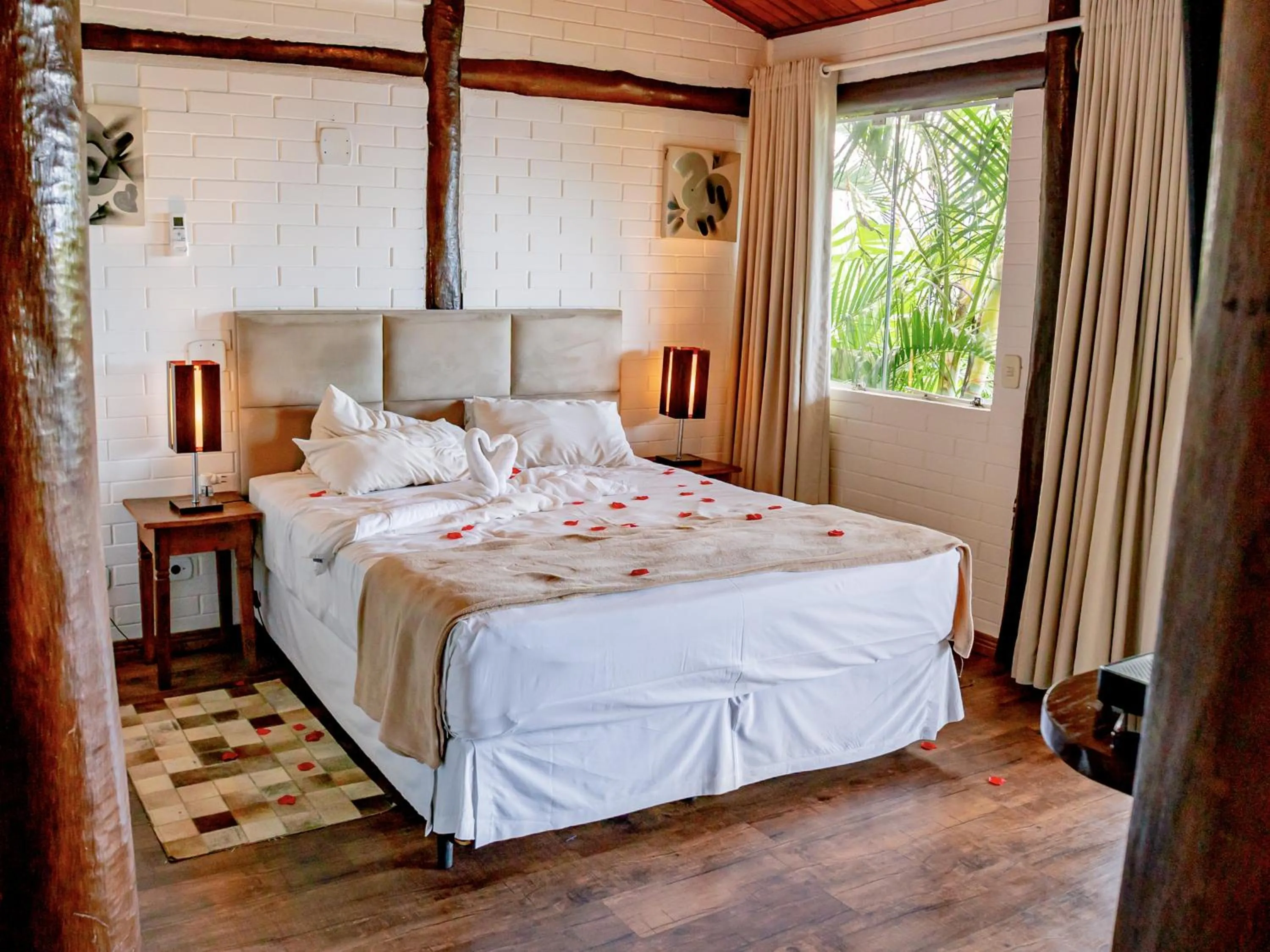 Bedroom, Bed in Ilha de Toque Toque Eco Hotel