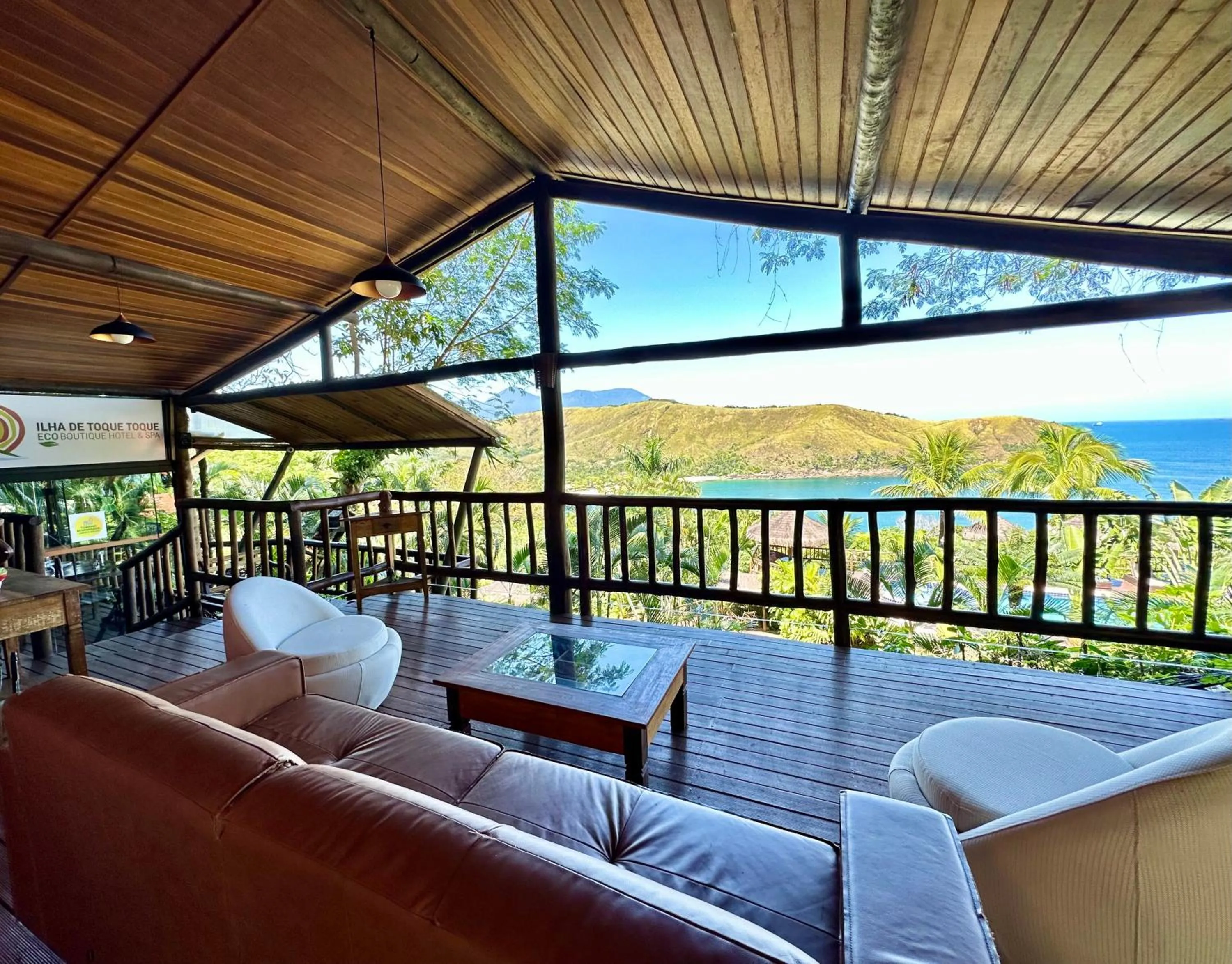 Lobby or reception in Ilha de Toque Toque Eco Hotel