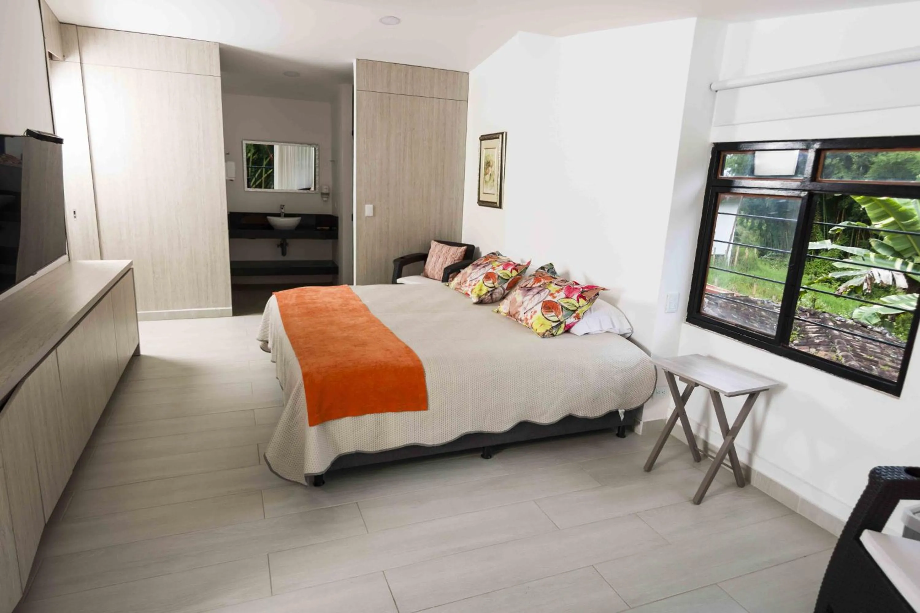 Bed in Hotel campestre La Floresta