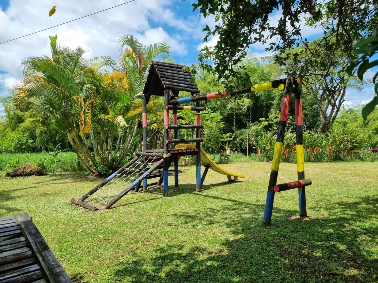 Children play ground in Hotel campestre La Floresta