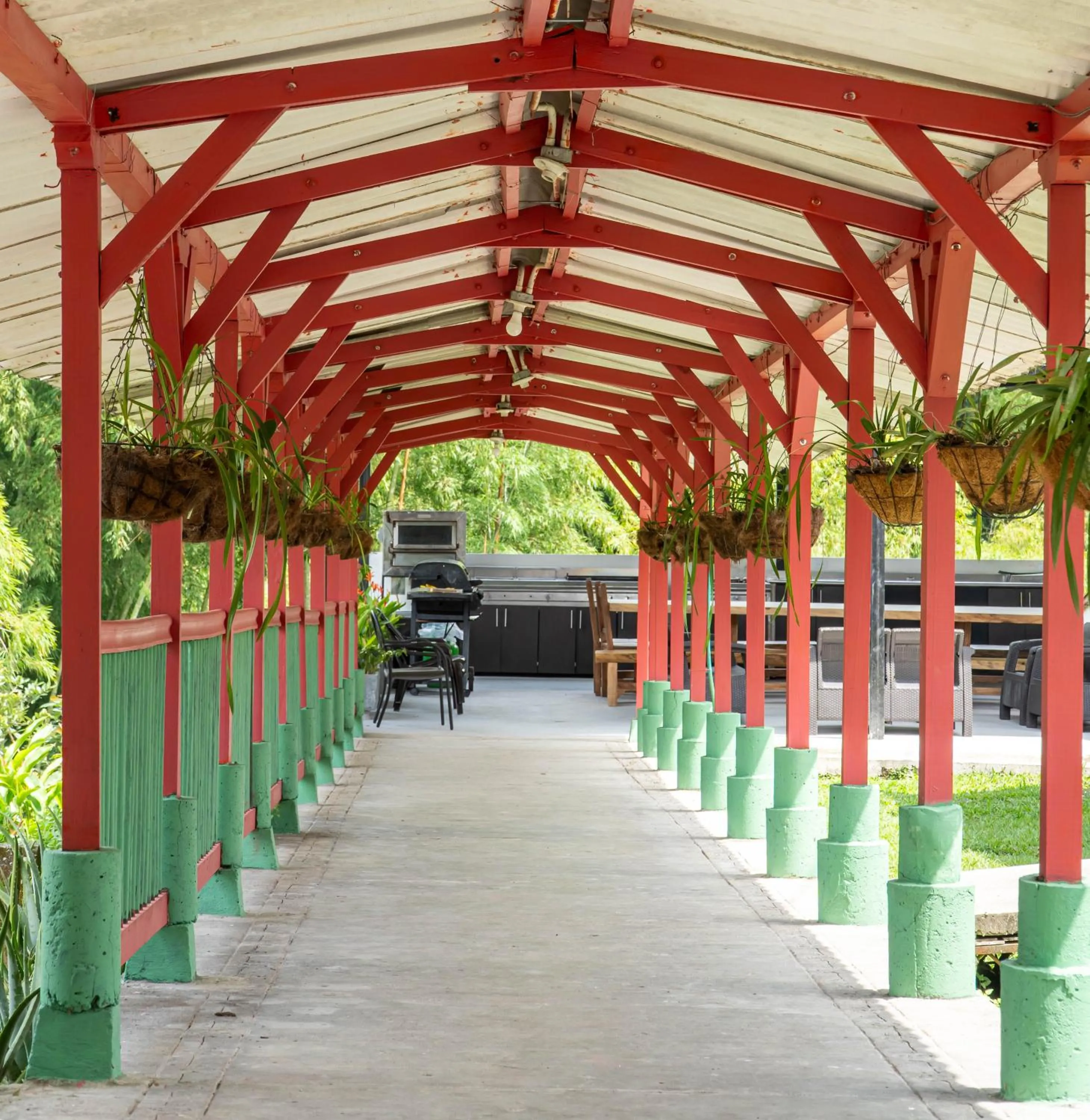 Garden view in Hotel campestre La Floresta
