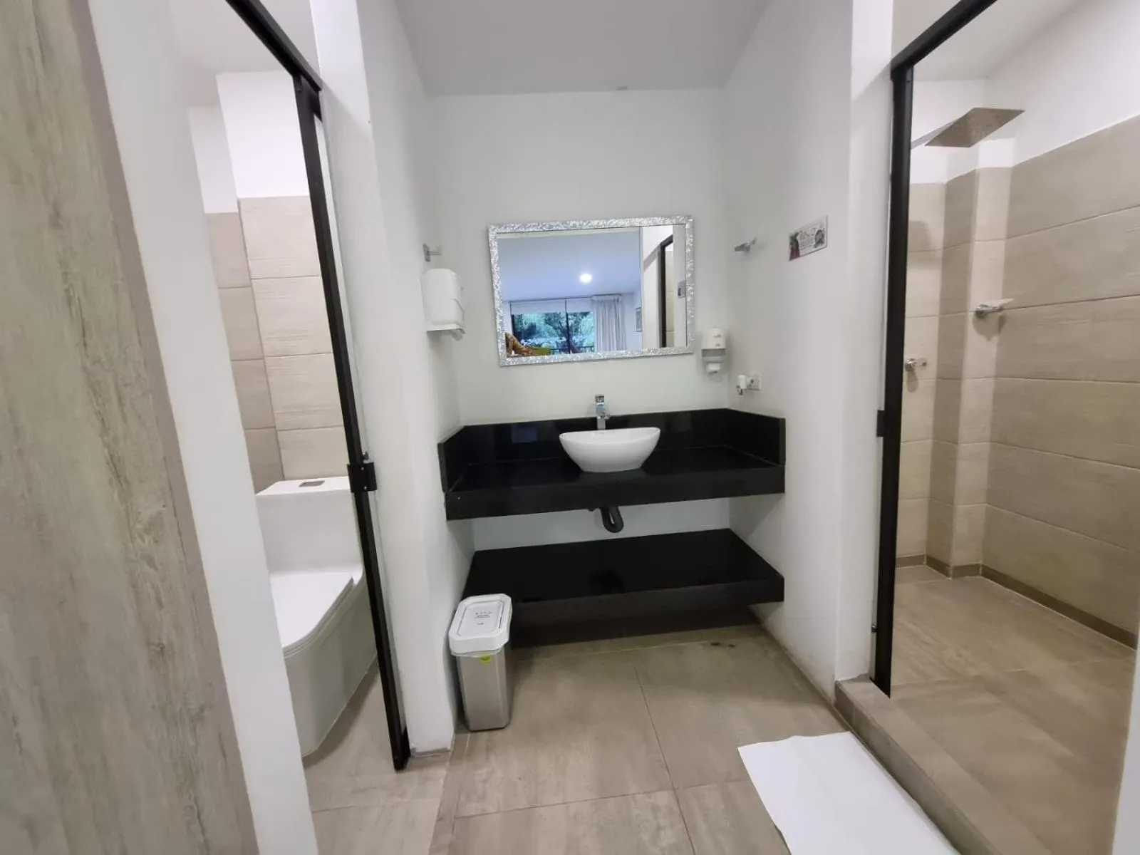 Bathroom in Hotel campestre La Floresta