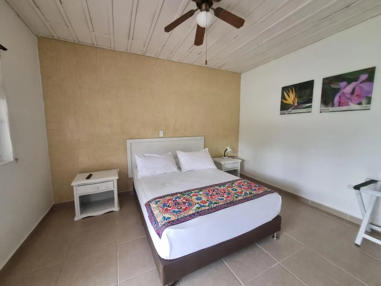 Bedroom, Bed in Hotel campestre La Floresta