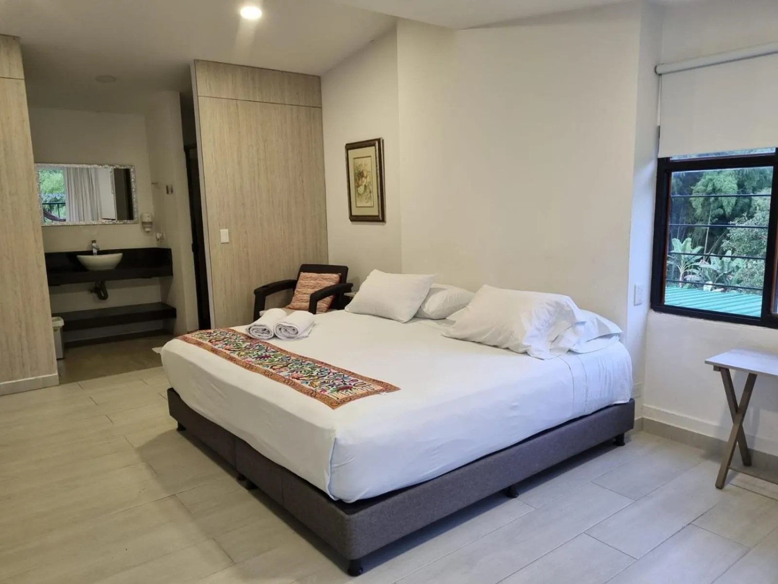 Bed in Hotel campestre La Floresta