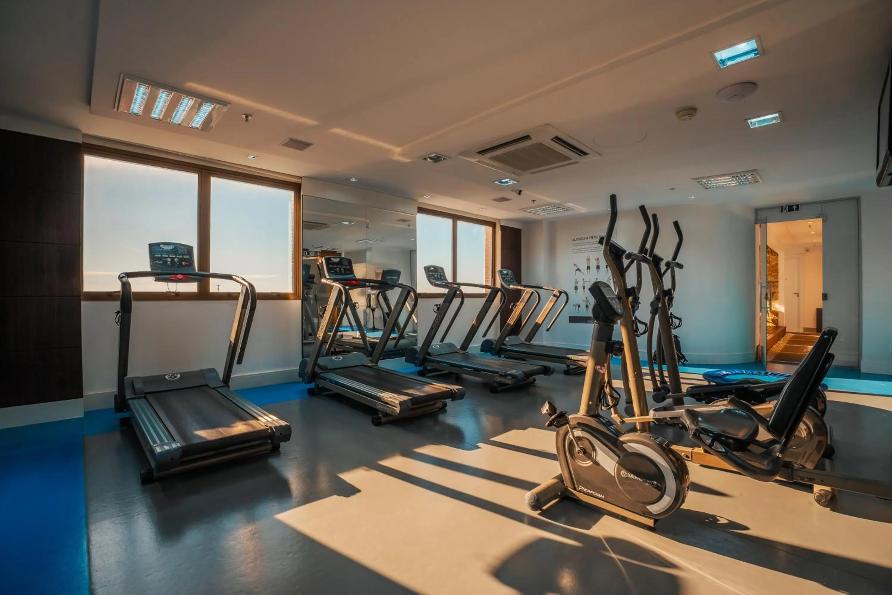 Fitness centre/facilities in Hotel Laghetto Bento