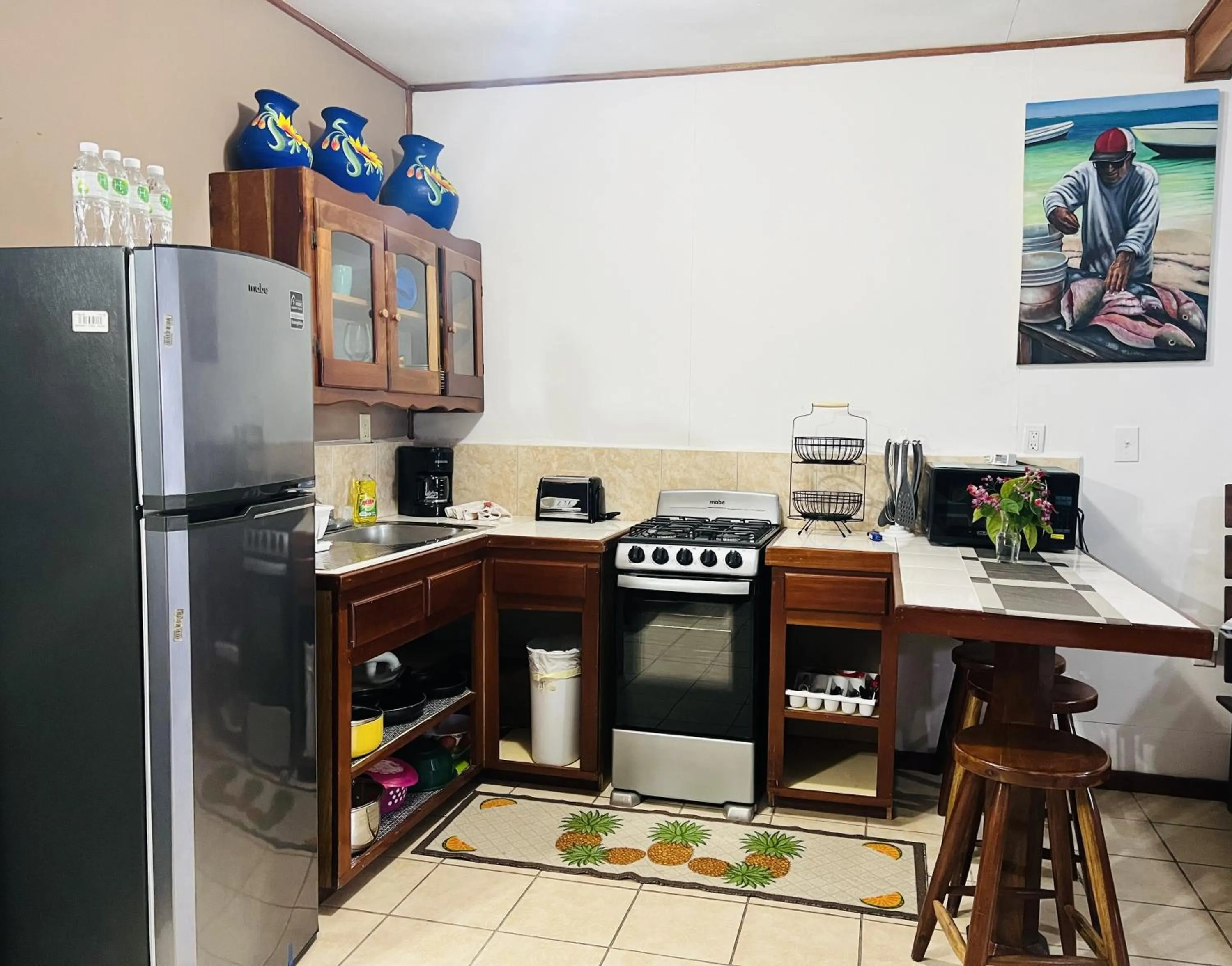 kitchen in Hotel Del Rio