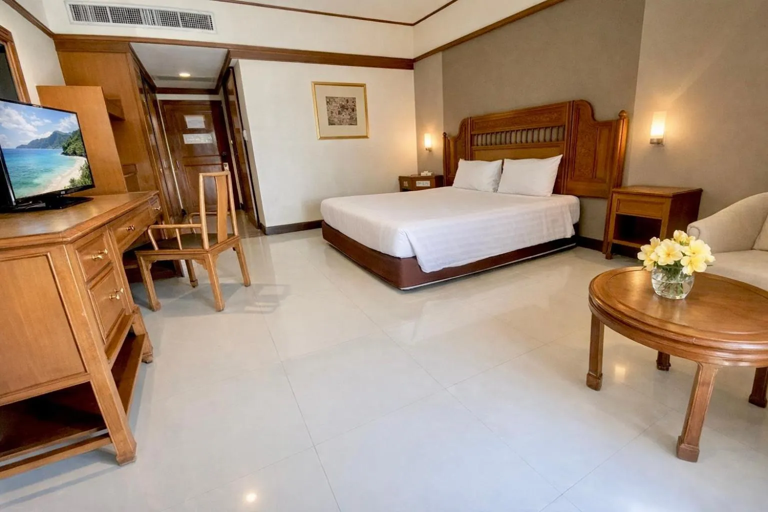 Bedroom, Bed in Loei Palace Hotel