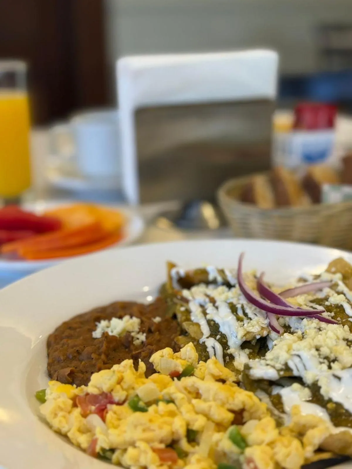 Breakfast in Hotel Colonial Hermosillo