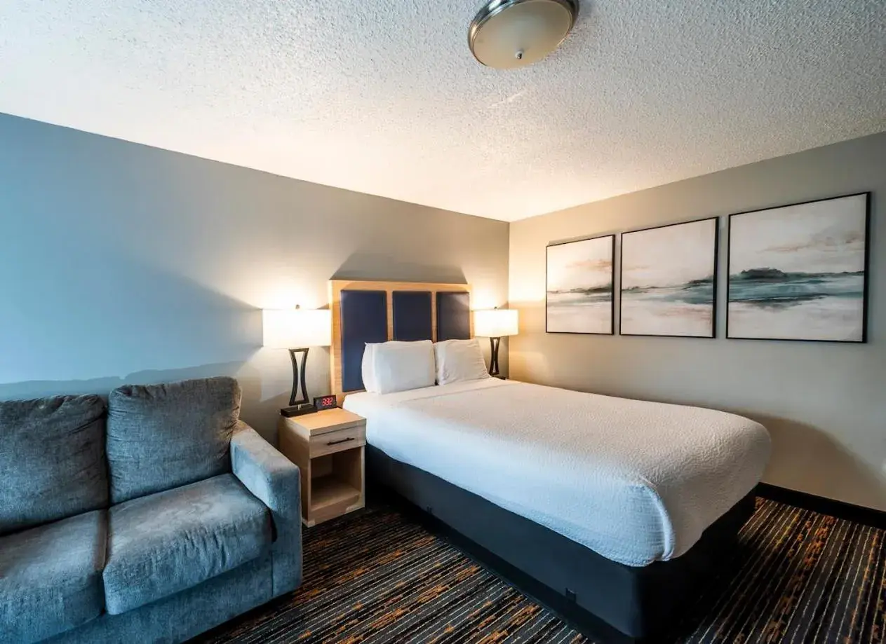 Bed in Courtesy Inn Downtown Eugene Bed in Courtesy Inn Downtown Eugene