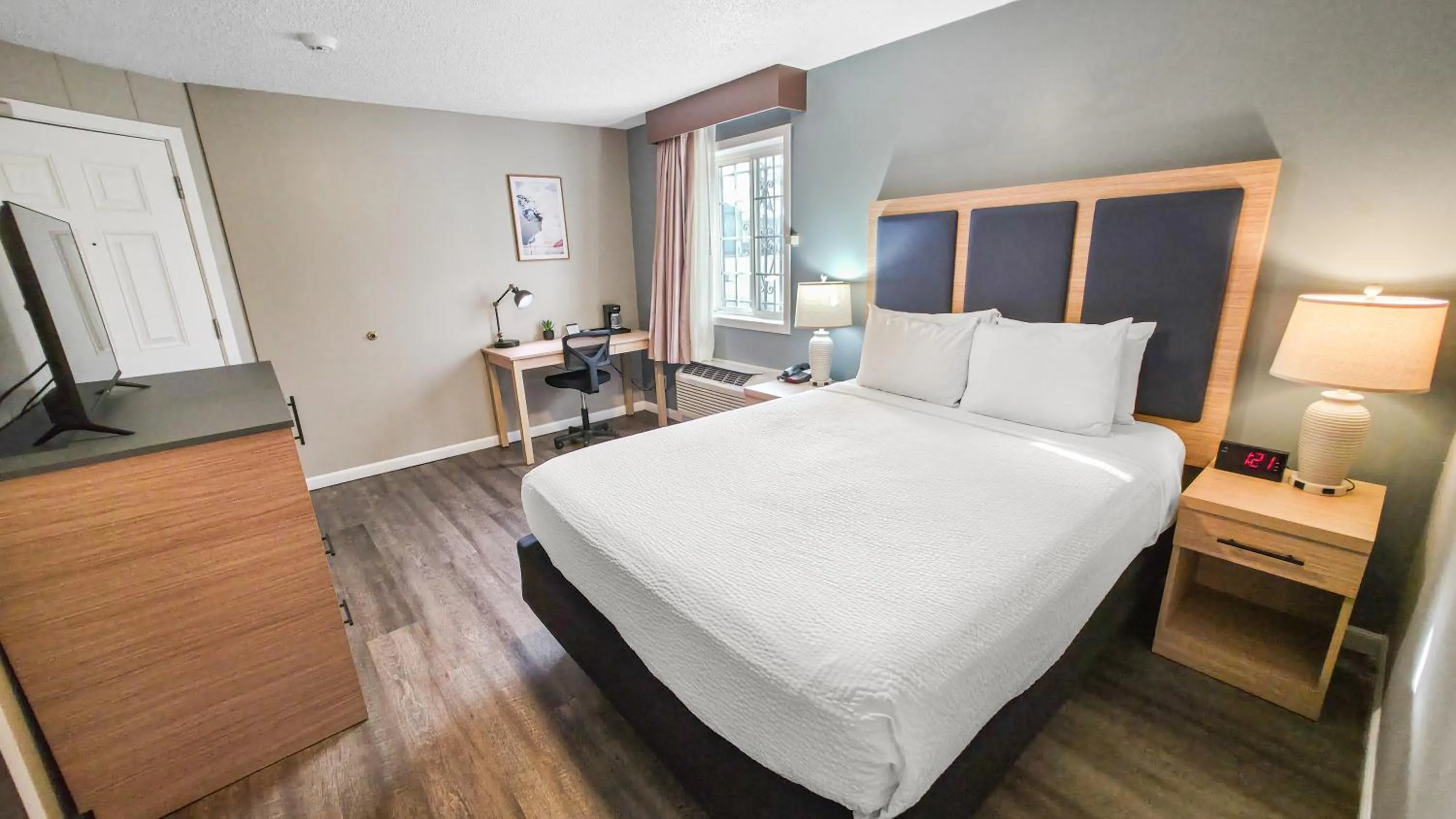 Bed in Courtesy Inn Downtown Eugene