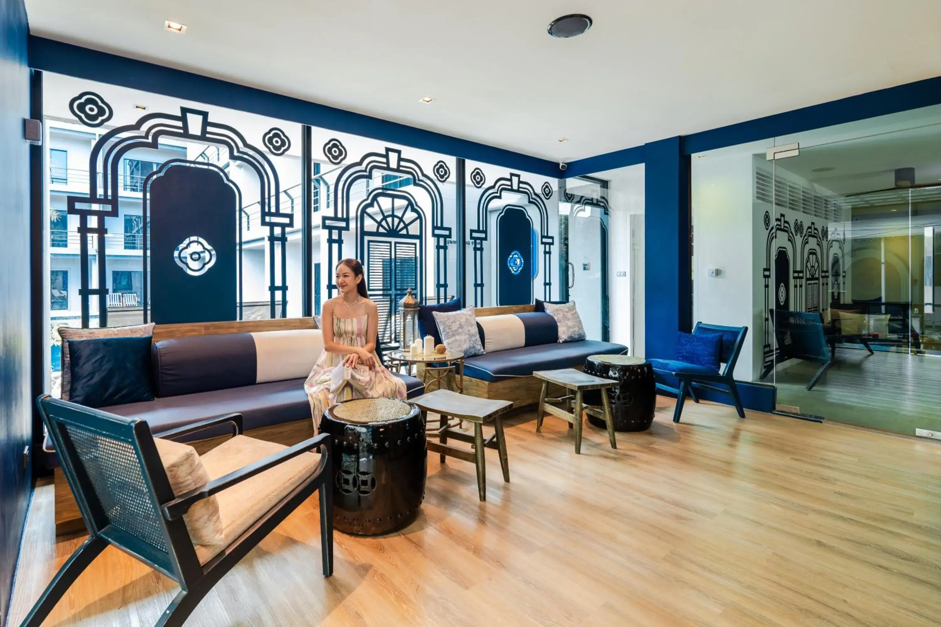 Lobby or reception in Bhukitta Boutique Hotel Phuket Town Lobby or reception in Bhukitta Boutique Hotel Phuket Town