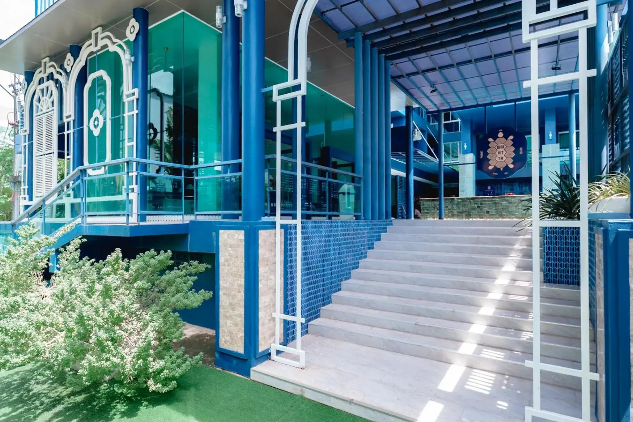 Facade/entrance in Bhukitta Boutique Hotel Phuket Town Facade/entrance in Bhukitta Boutique Hotel Phuket Town