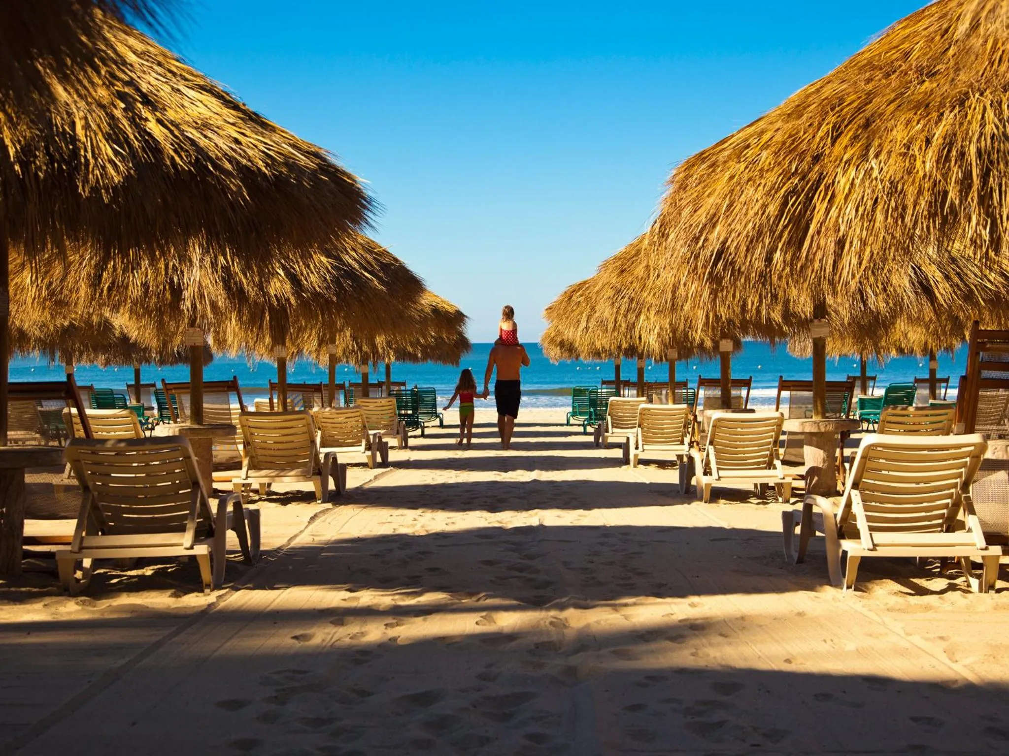 Beach in Paradise Village