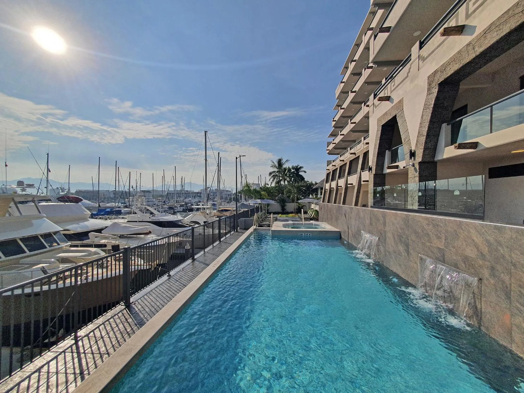 Swimming pool in Paradise Village