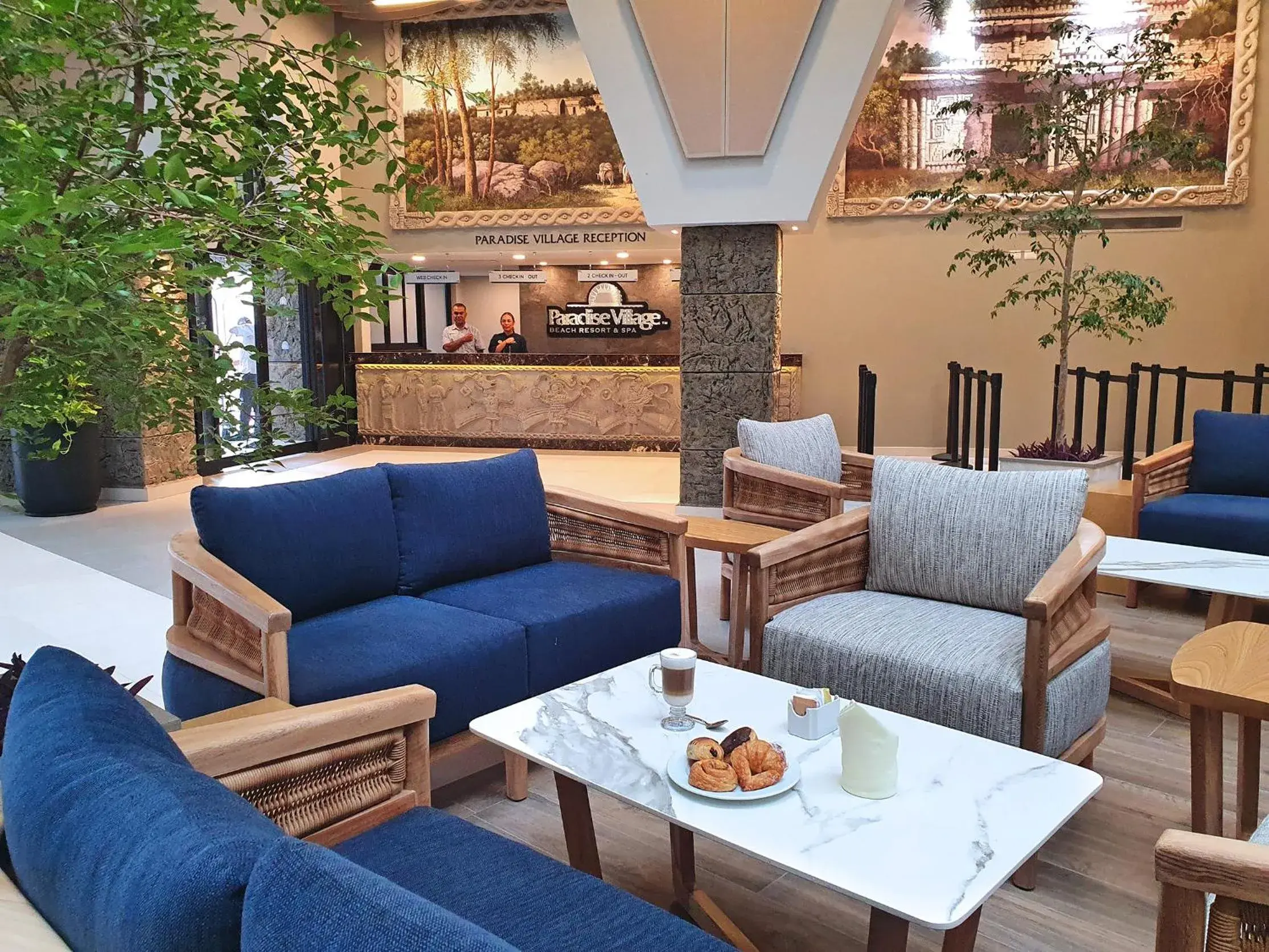 Lobby or reception in Paradise Village Lobby or reception in Paradise Village