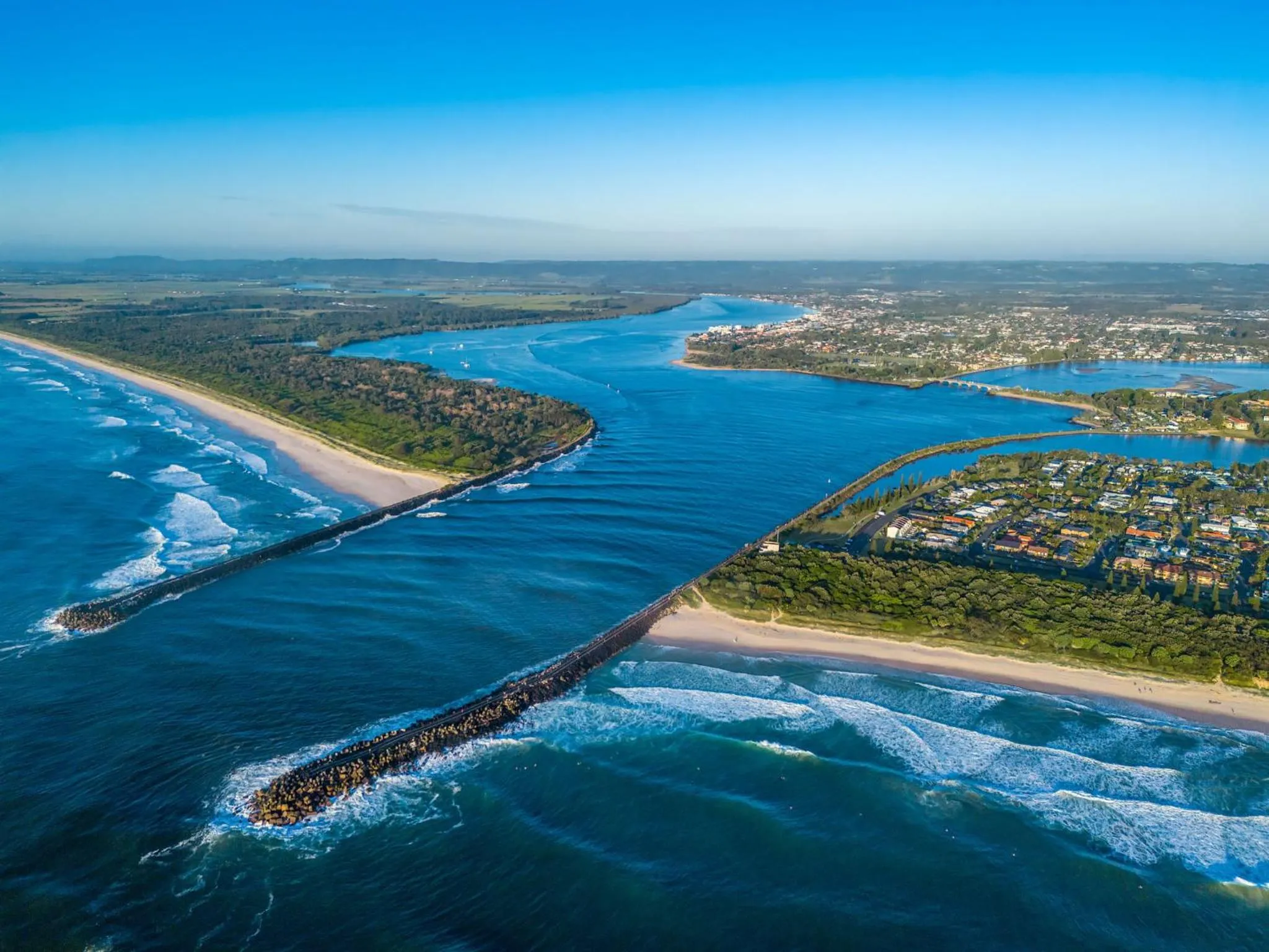 Natural landscape in Riverside Holiday Apartments