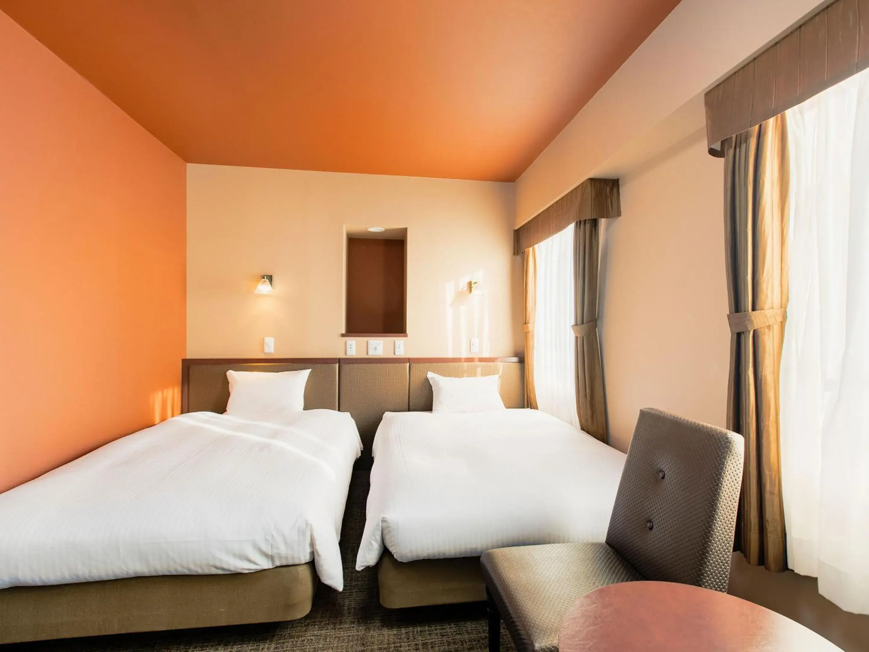 Bed in KOKO STAY Chitose - formerly Hotel Wing International Chitose Bed in KOKO STAY Chitose - formerly Hotel Wing International Chitose