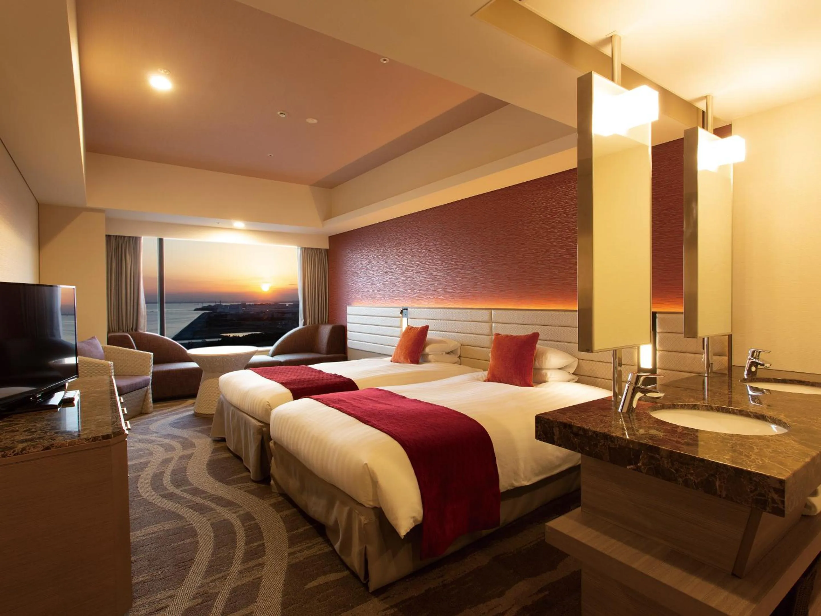 Photo of the whole room in Tokyo Bay Tokyu Hotel