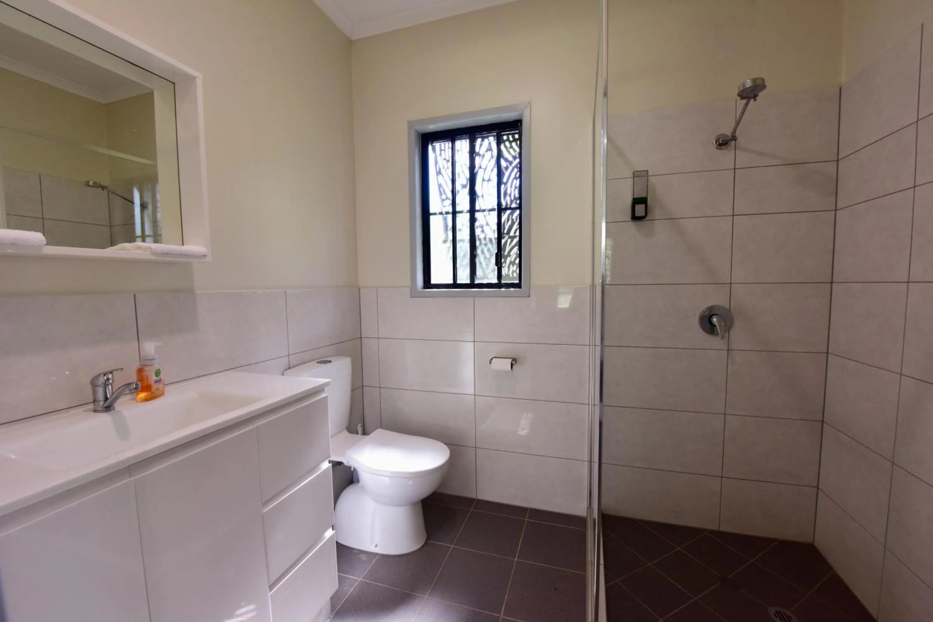 Shower in Daintree Peaks ECO Stays