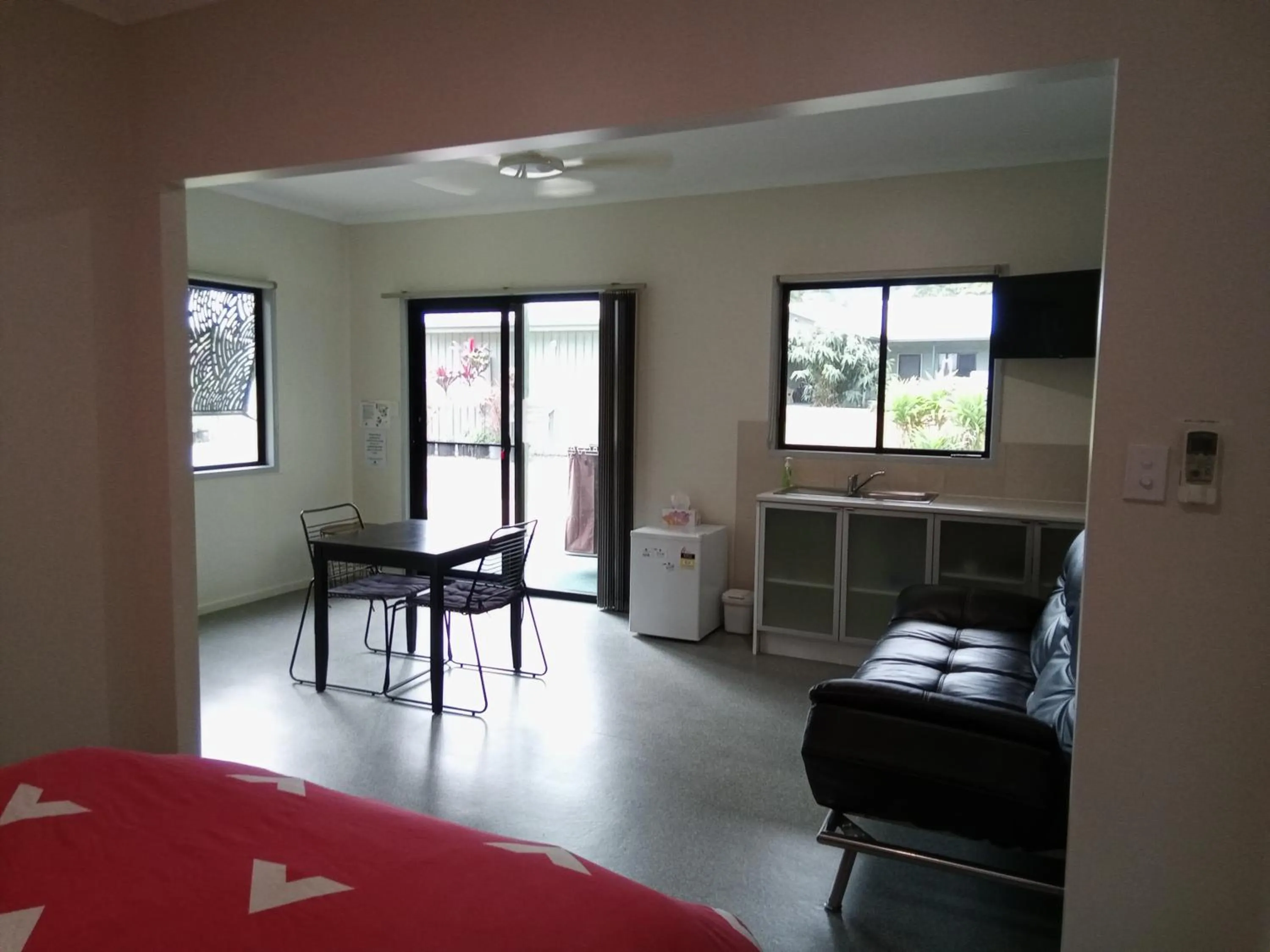 Living room, Bed in Daintree Peaks ECO Stays