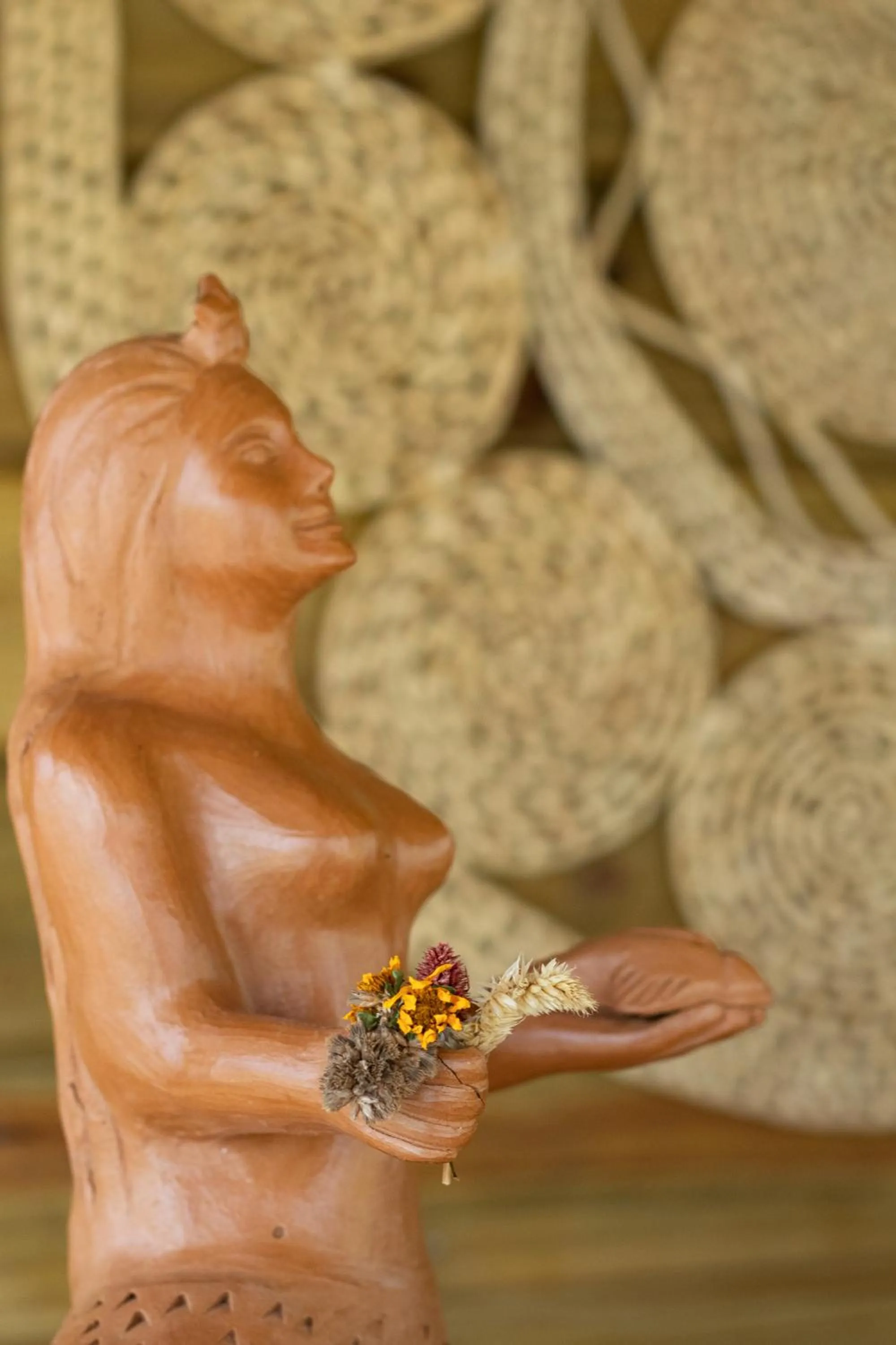 Decorative detail in Rumah Pousada