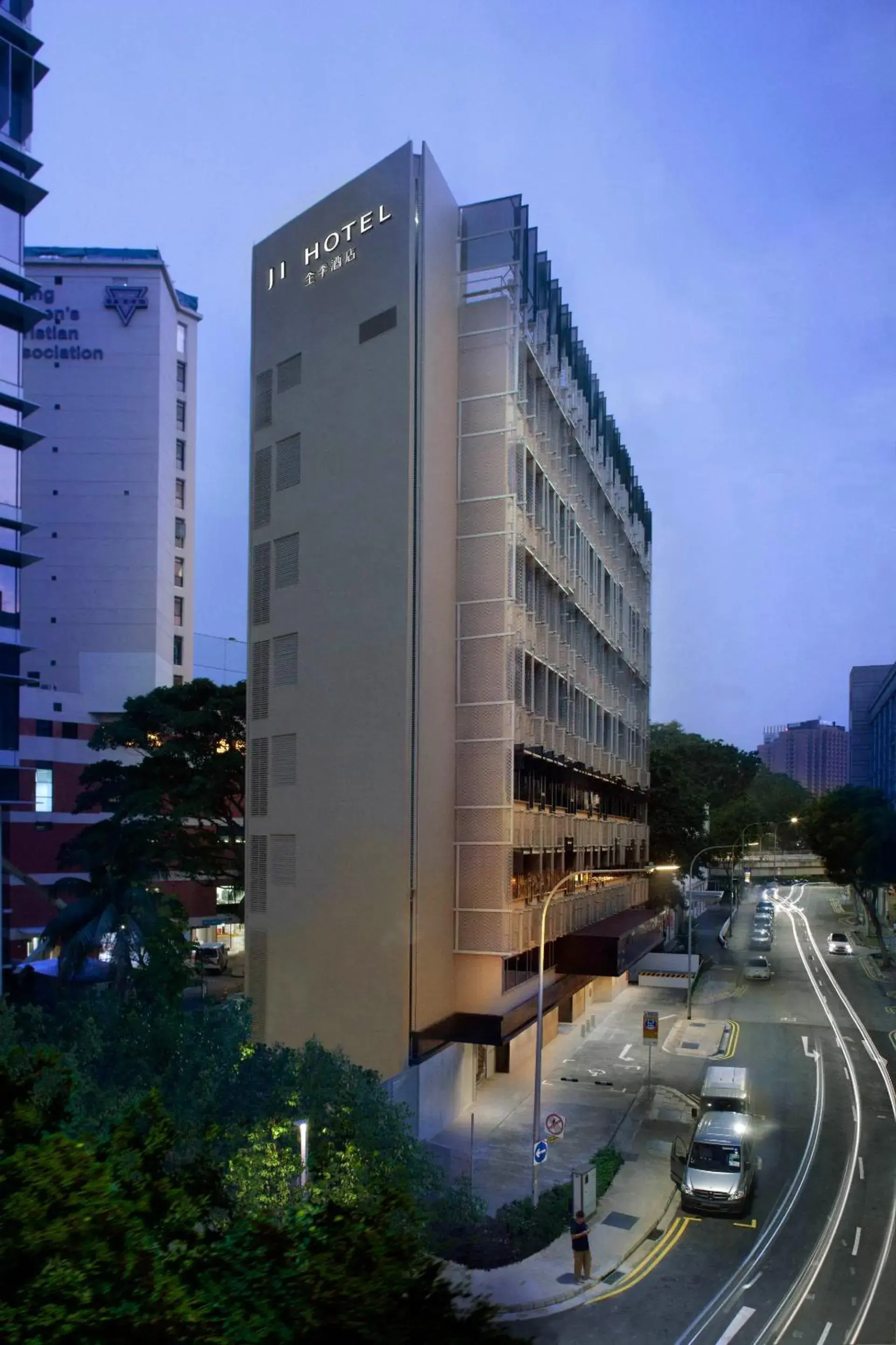 Property building in Ji Hotel Orchard Singapore Property building in Ji Hotel Orchard Singapore