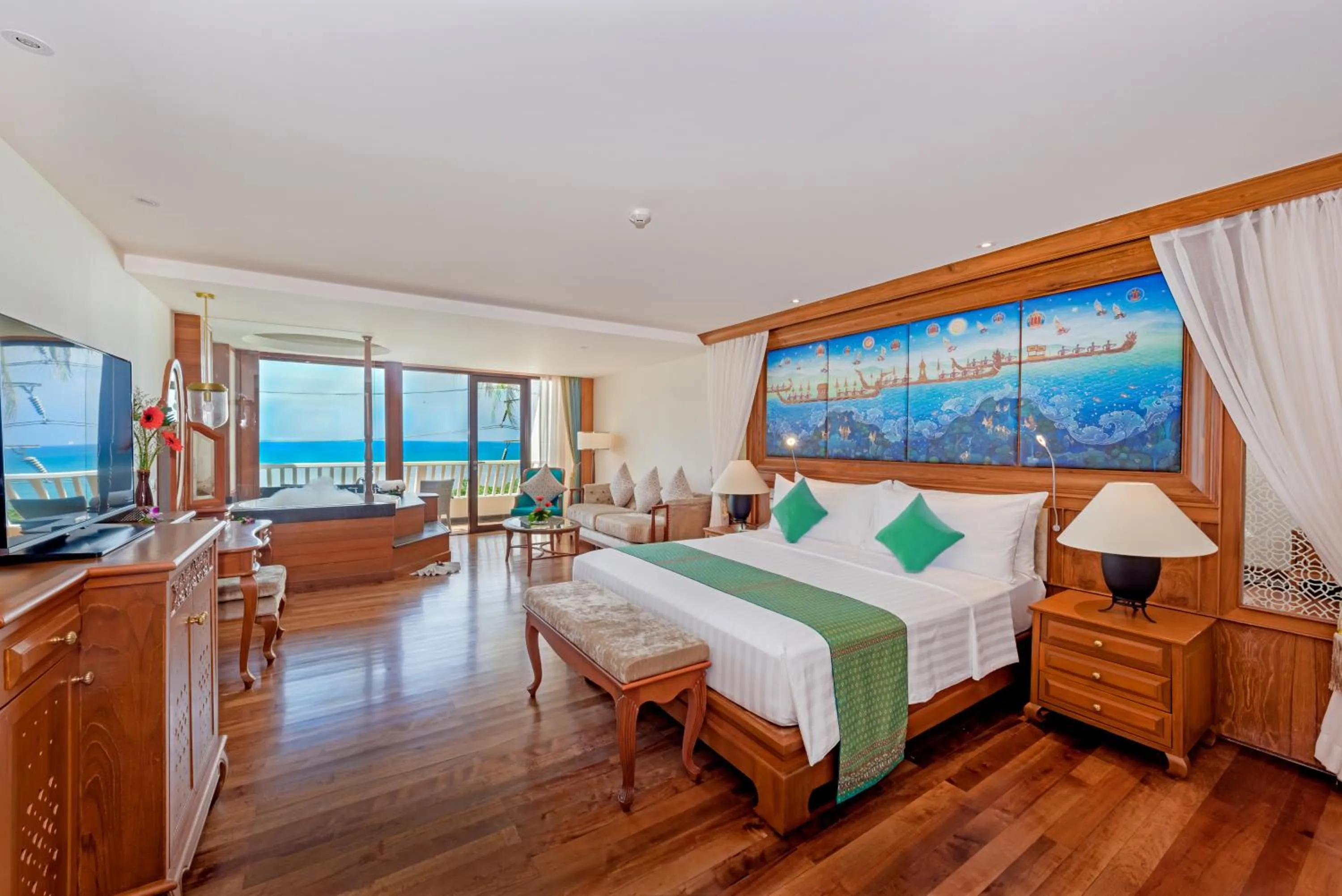 Photo of the whole room, Bed in Diamond Cliff Resort & Spa, Patong Beach