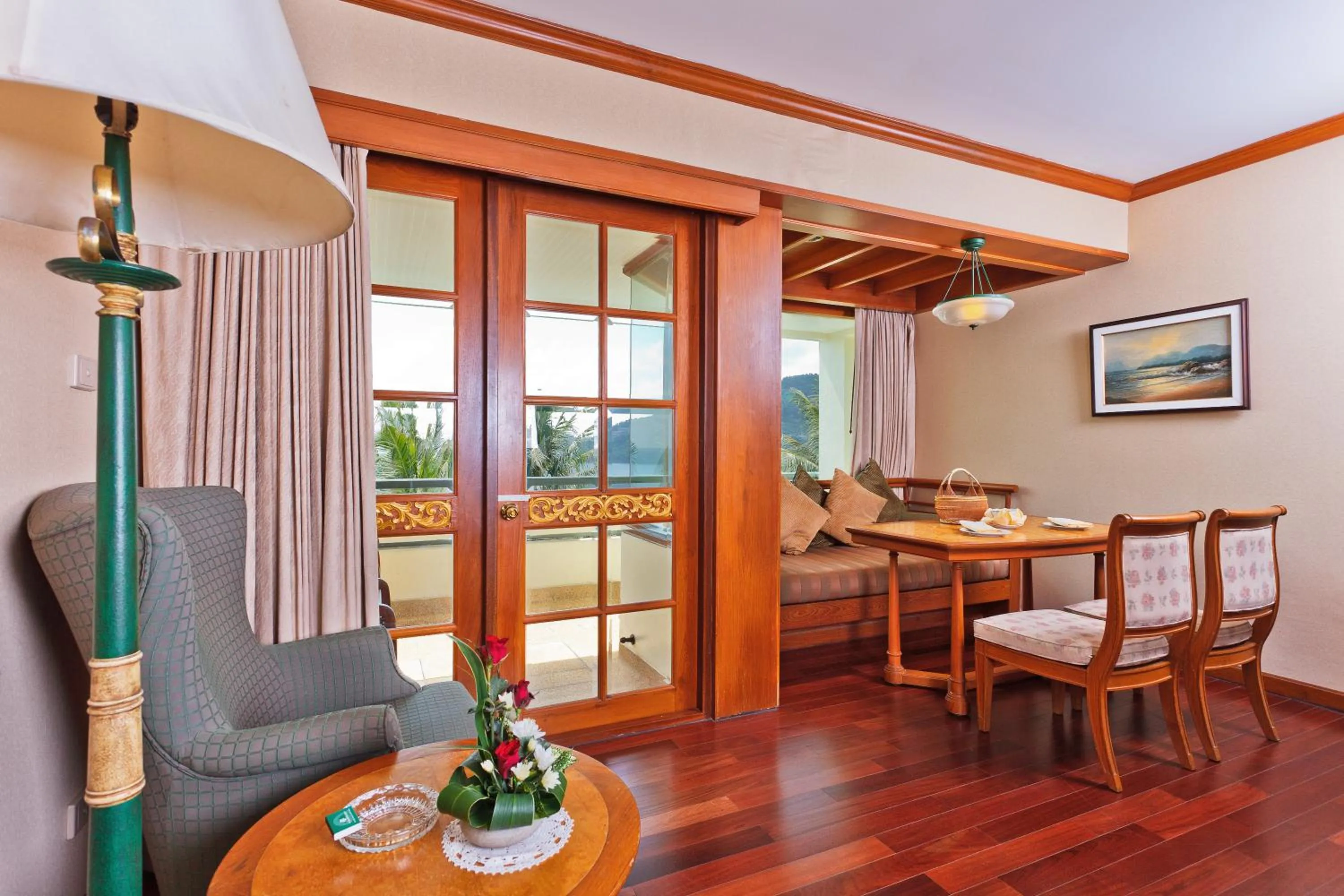 Seating area in Diamond Cliff Resort & Spa, Patong Beach