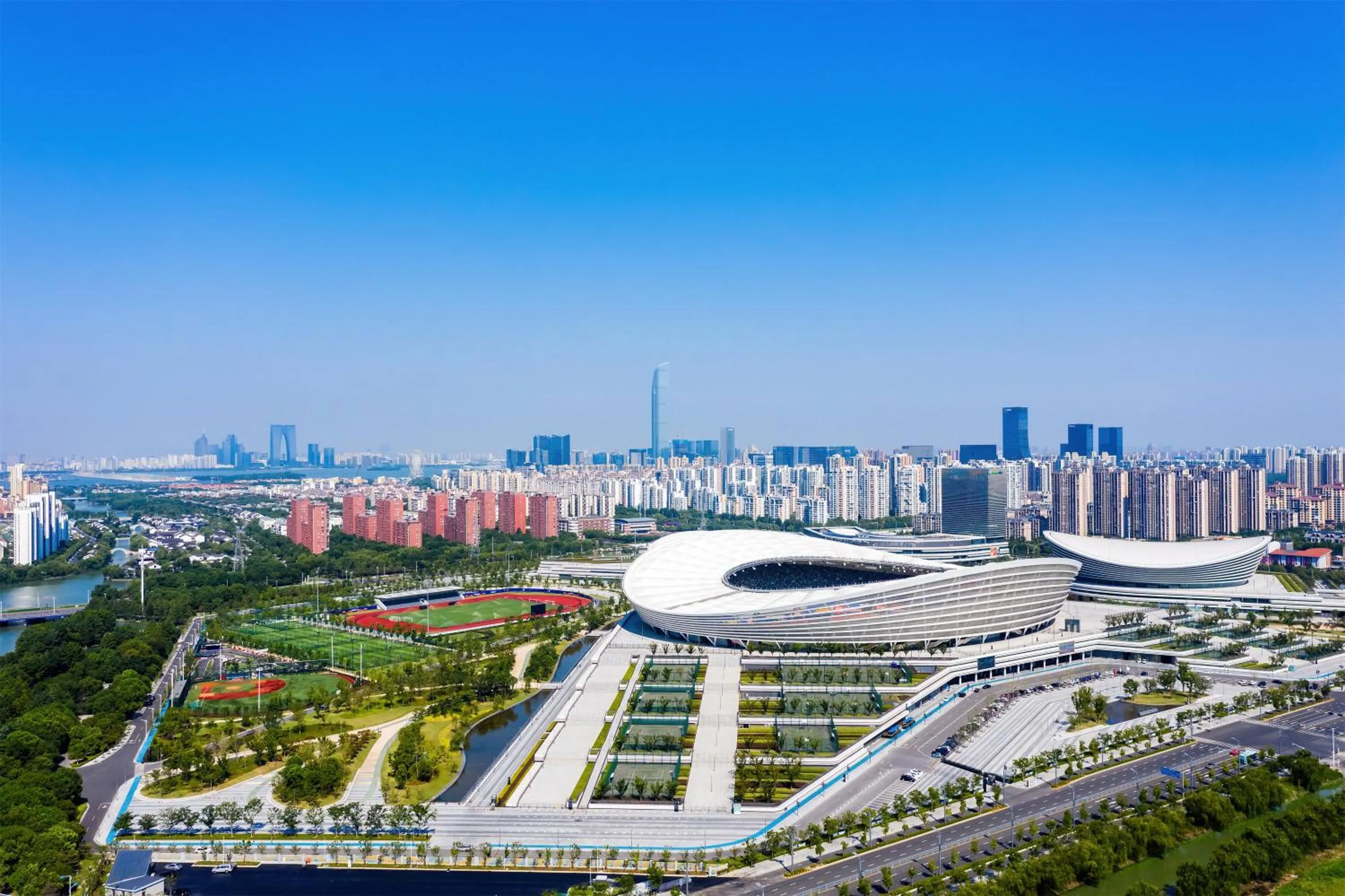 Area and facilities in Crowne Plaza Suzhou by IHG